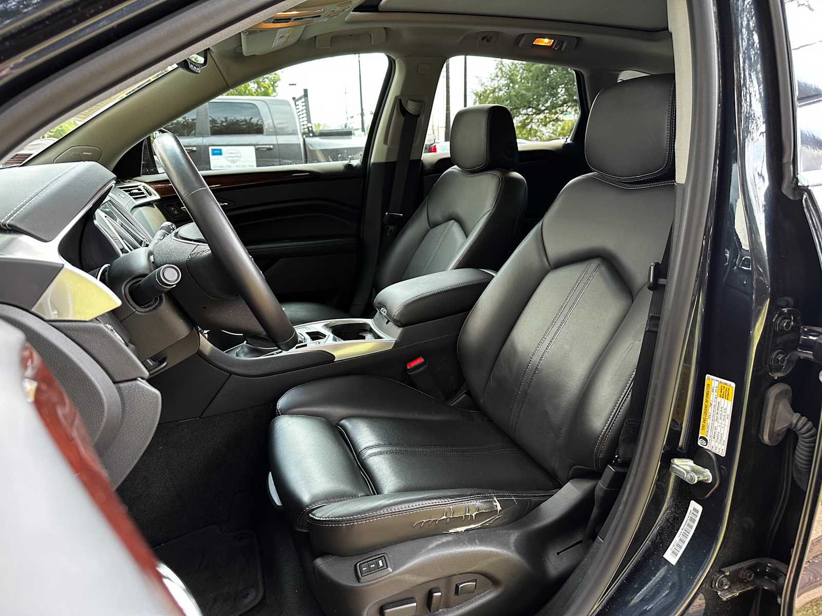 Used 2015 Sapphire Blue Metallic Cadillac Luxury Collection image 9
