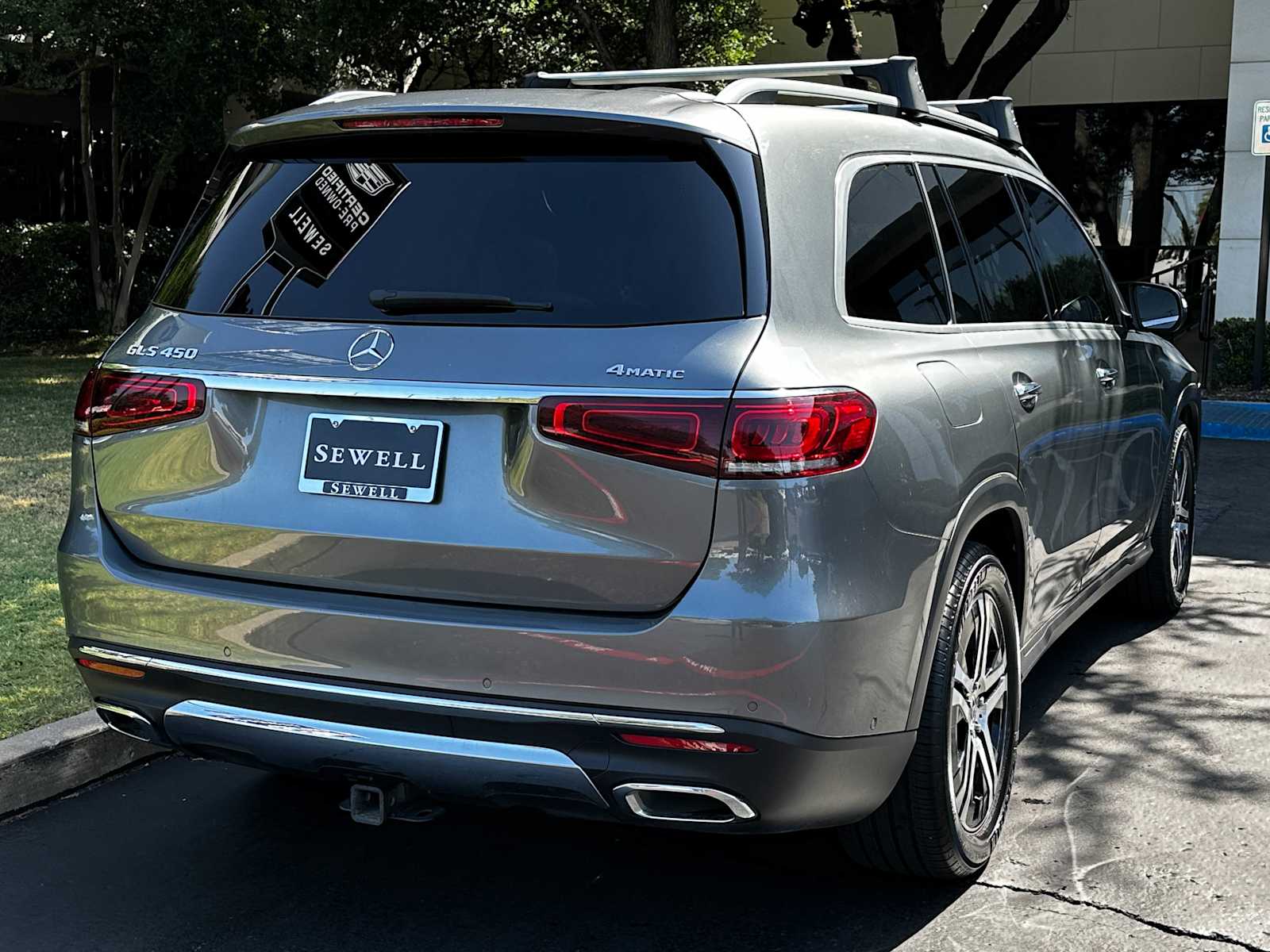 Used 2022 Selenite Grey Metallic Mercedes-Benz GLS 450 image 4