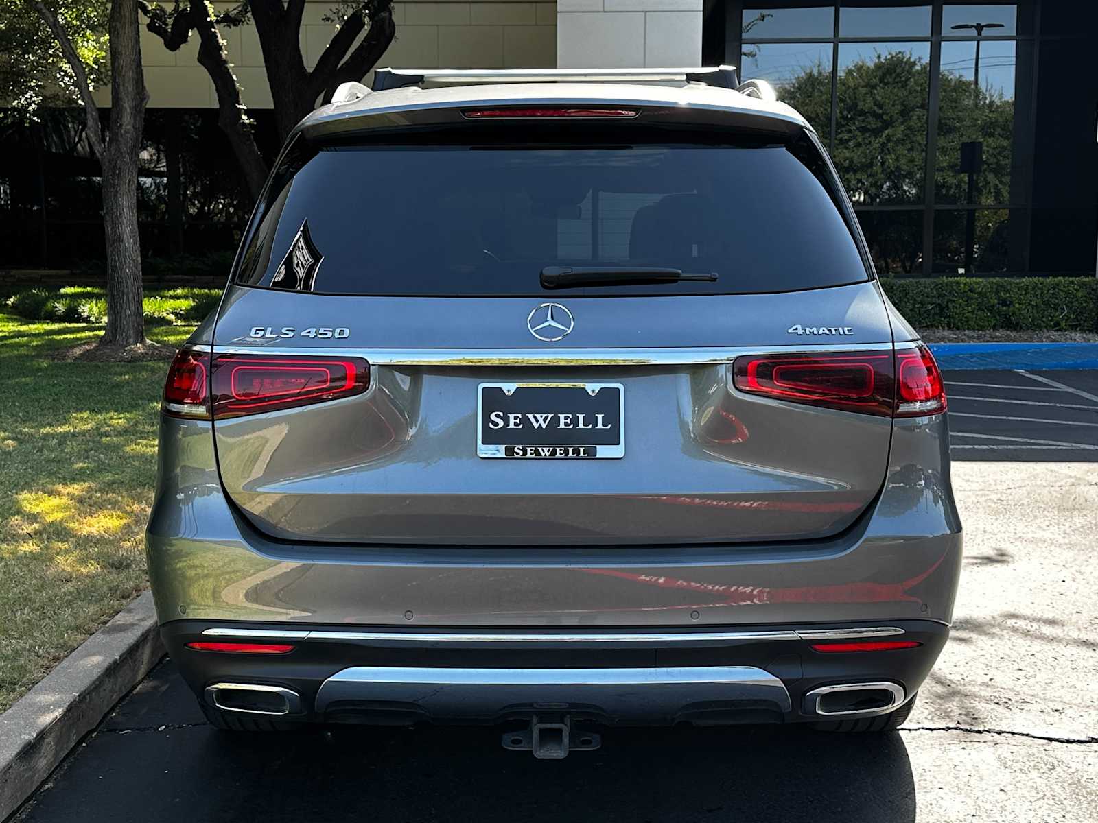Used 2022 Selenite Grey Metallic Mercedes-Benz GLS 450 image 3