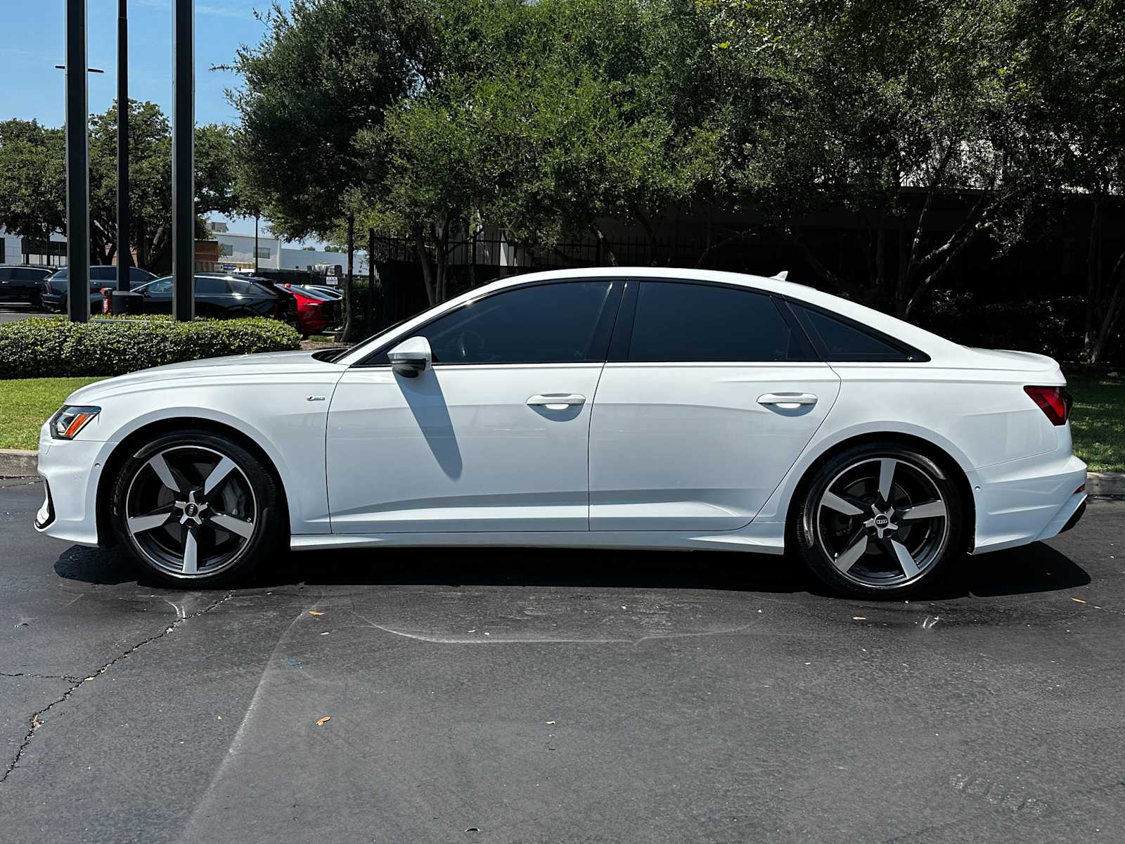Used 2021 Glacier White Metallic Audi Premium Plus image 5