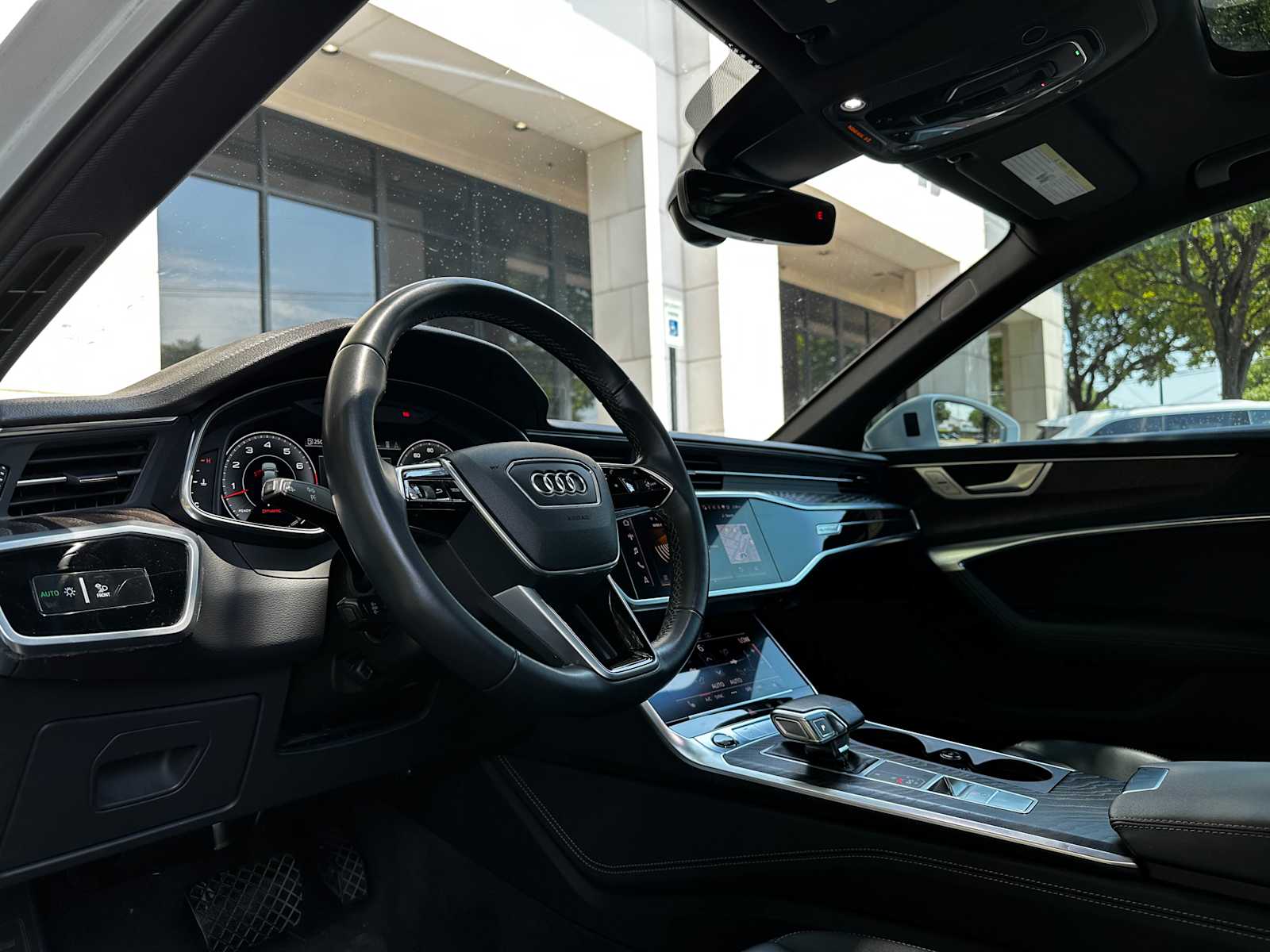 Used 2021 Glacier White Metallic Audi Premium Plus image 8