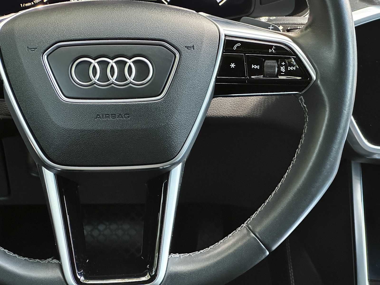 Used 2021 Glacier White Metallic Audi Premium Plus image 20