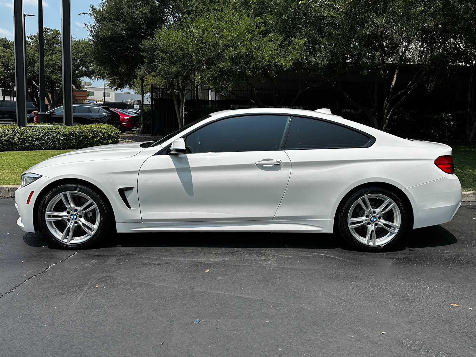 Used 2015 WHITE BMW 428i image 5