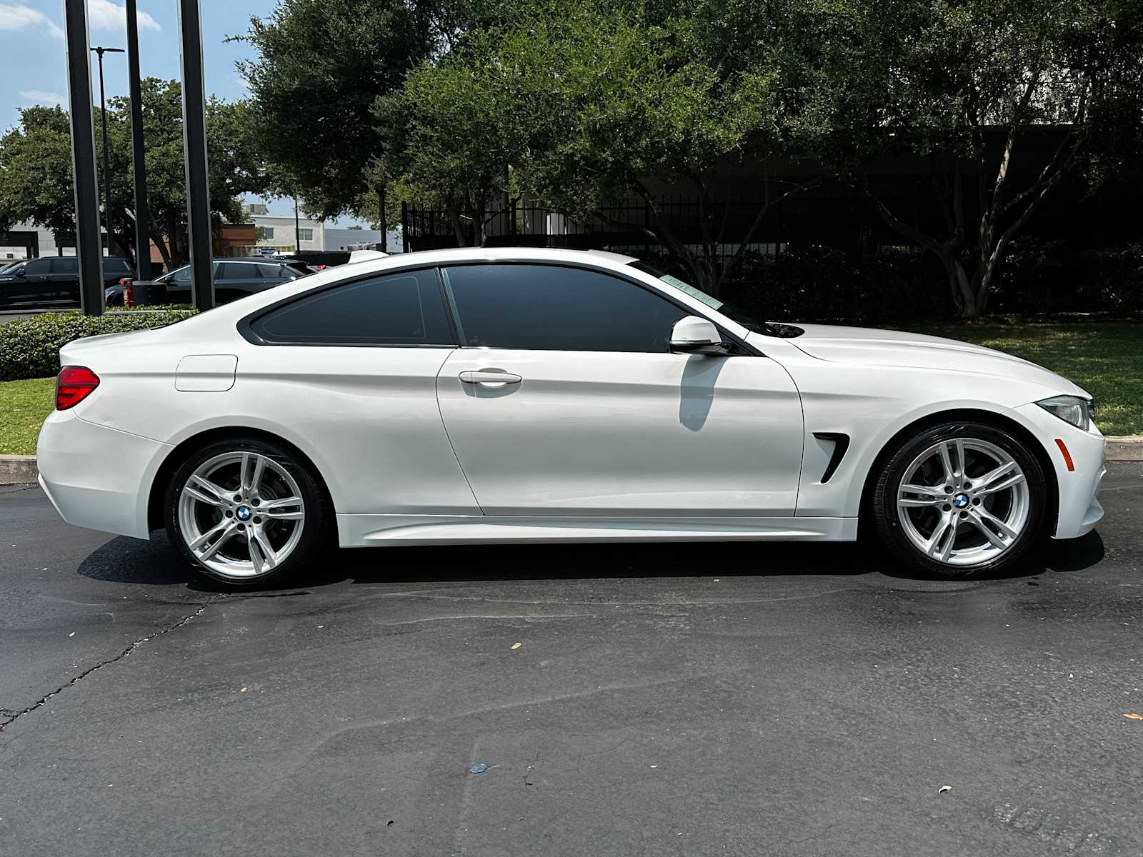 Used 2015 WHITE BMW 428i image 6