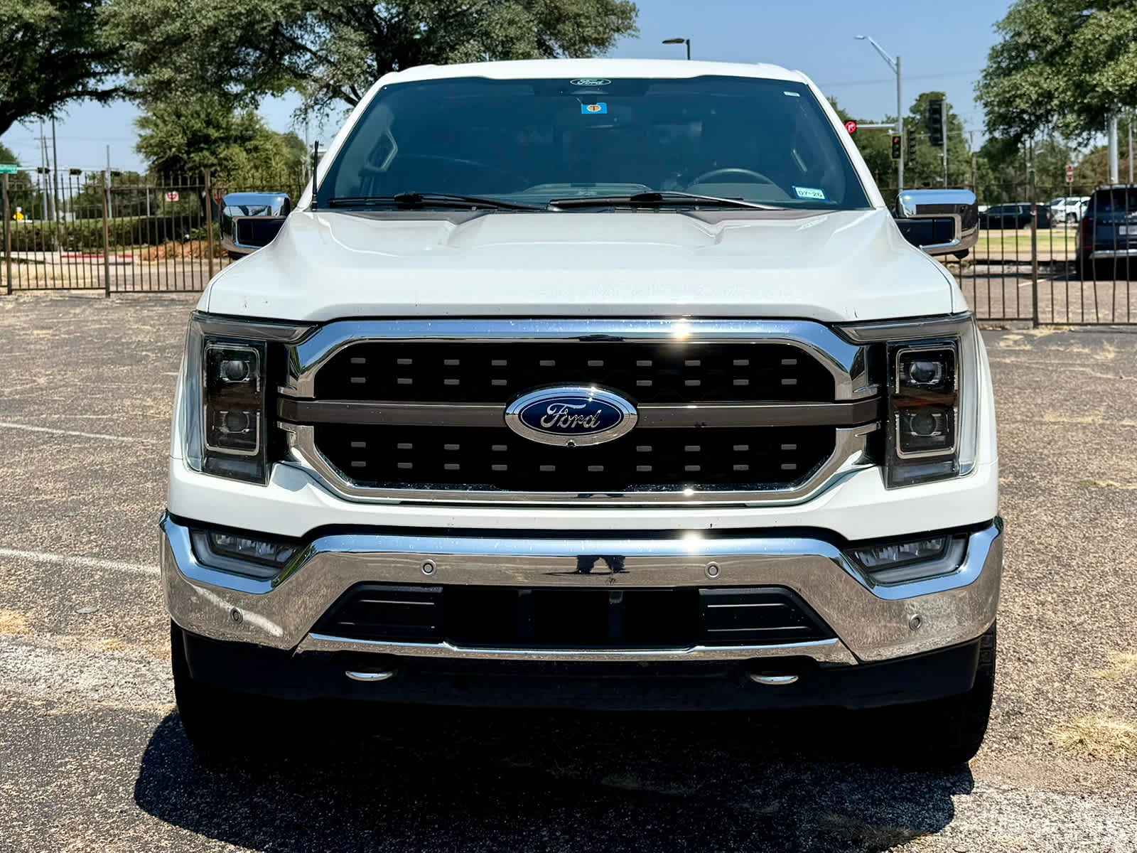Used 2021 Star White Metallic Tri-Coat Ford King Ranch image 9