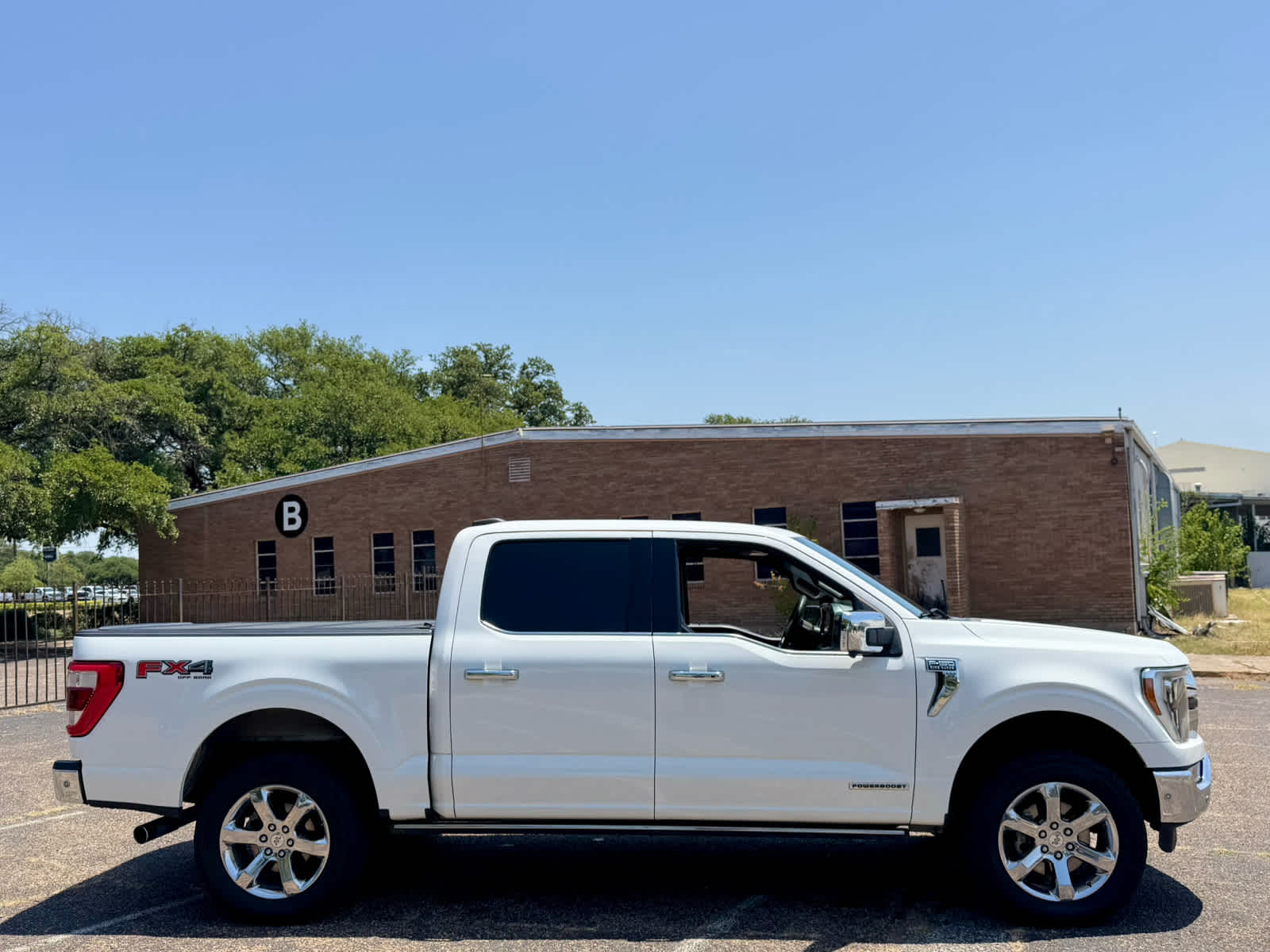 Used 2021 Star White Metallic Tri-Coat Ford King Ranch image 7