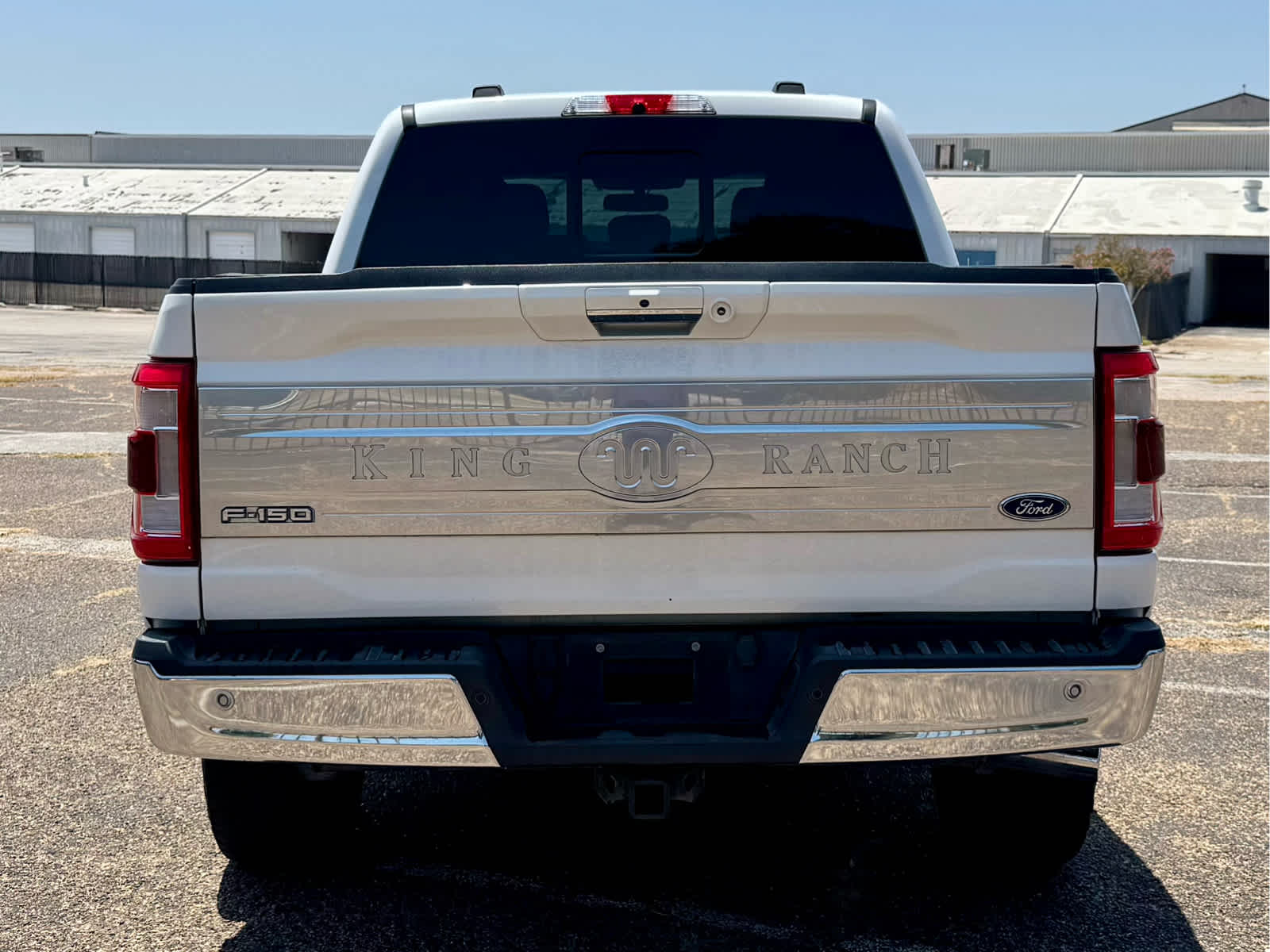 Used 2021 Star White Metallic Tri-Coat Ford King Ranch image 5