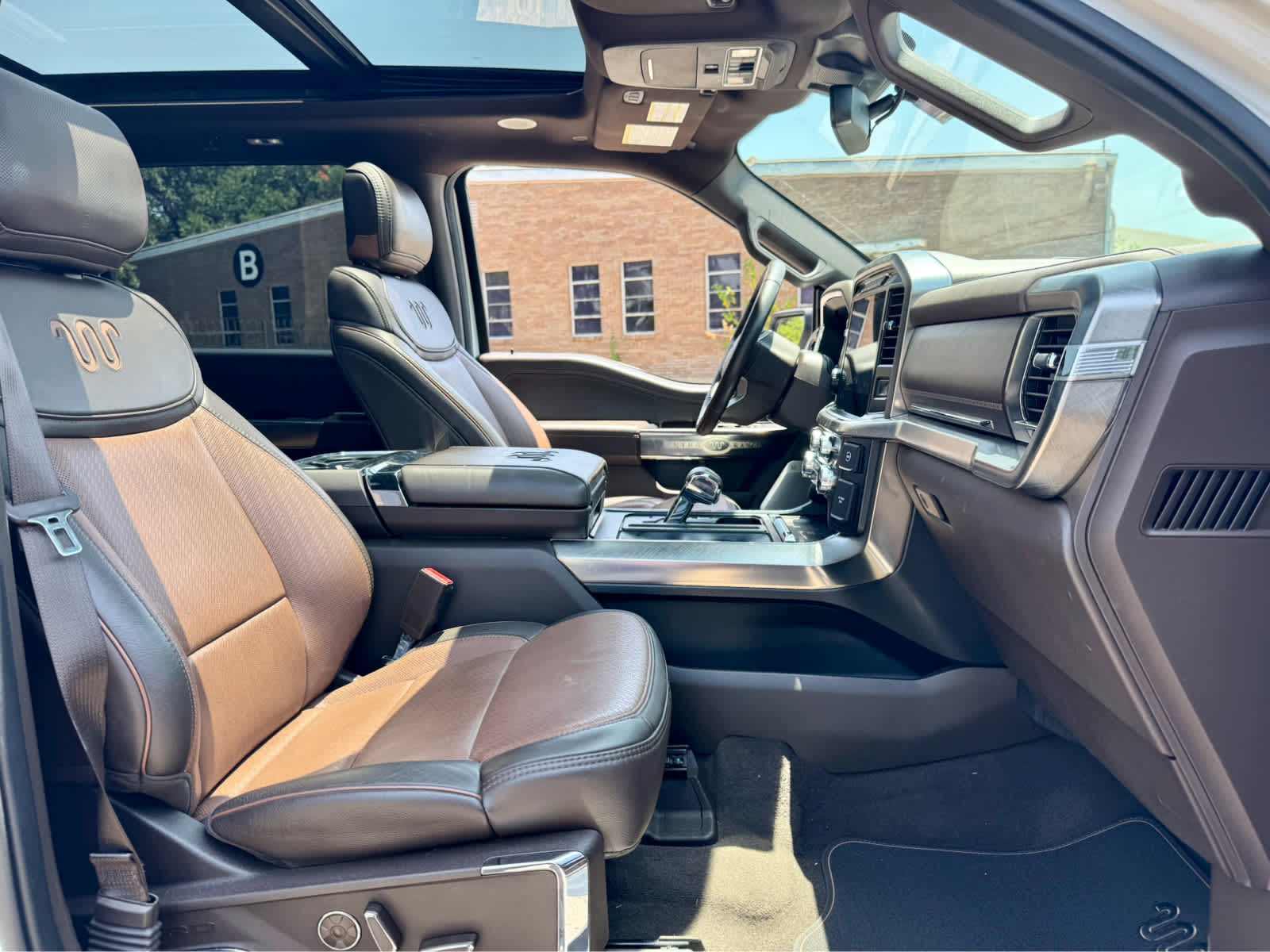 Used 2021 Star White Metallic Tri-Coat Ford King Ranch image 10