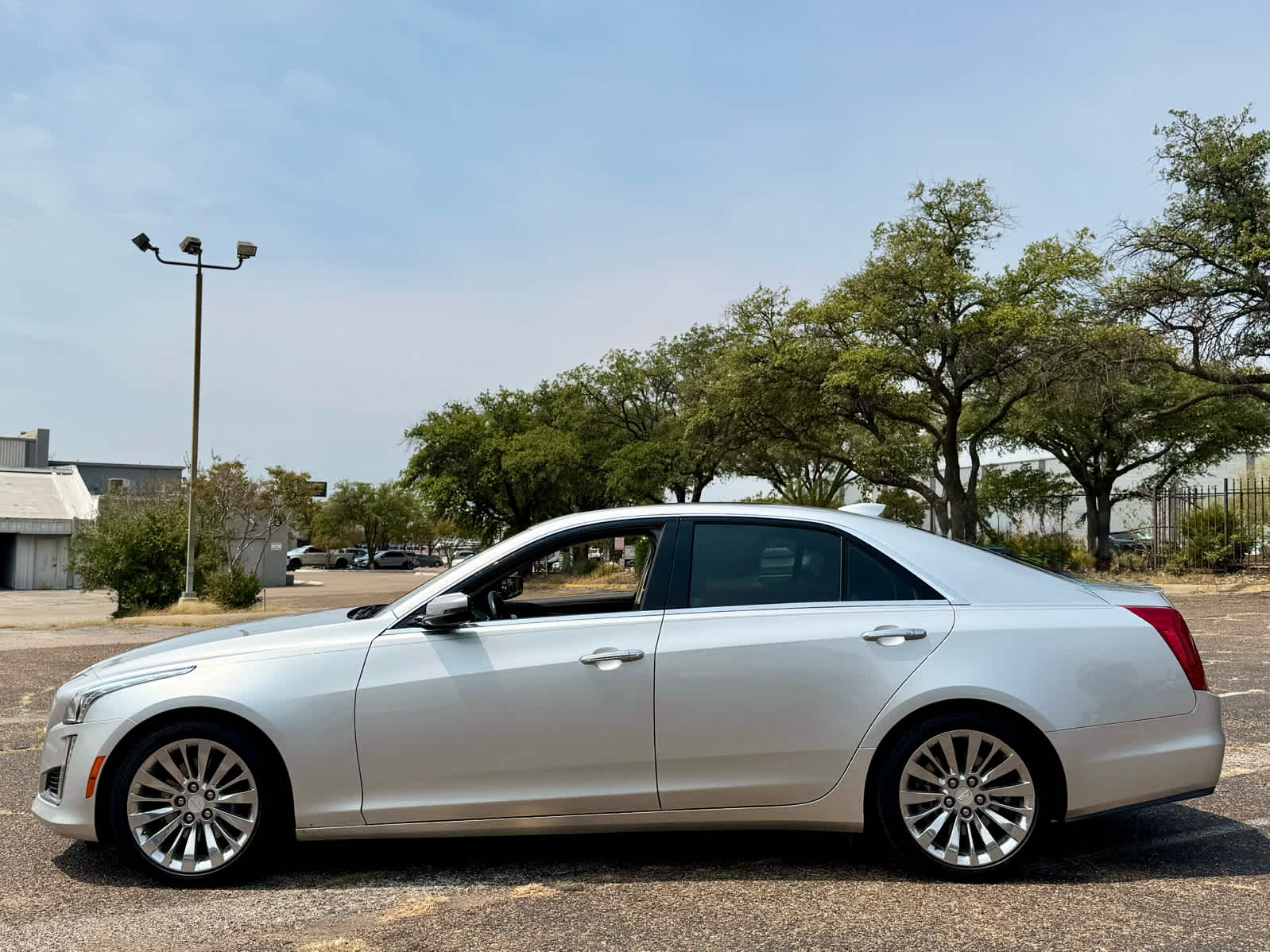 Used 2019 Radiant Silver Metallic Cadillac Luxury RWD image 2