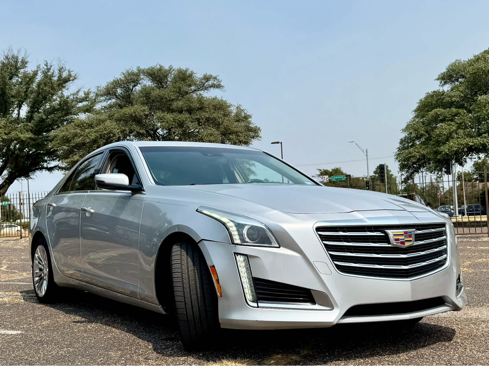 Used 2019 Radiant Silver Metallic Cadillac Luxury RWD image 9