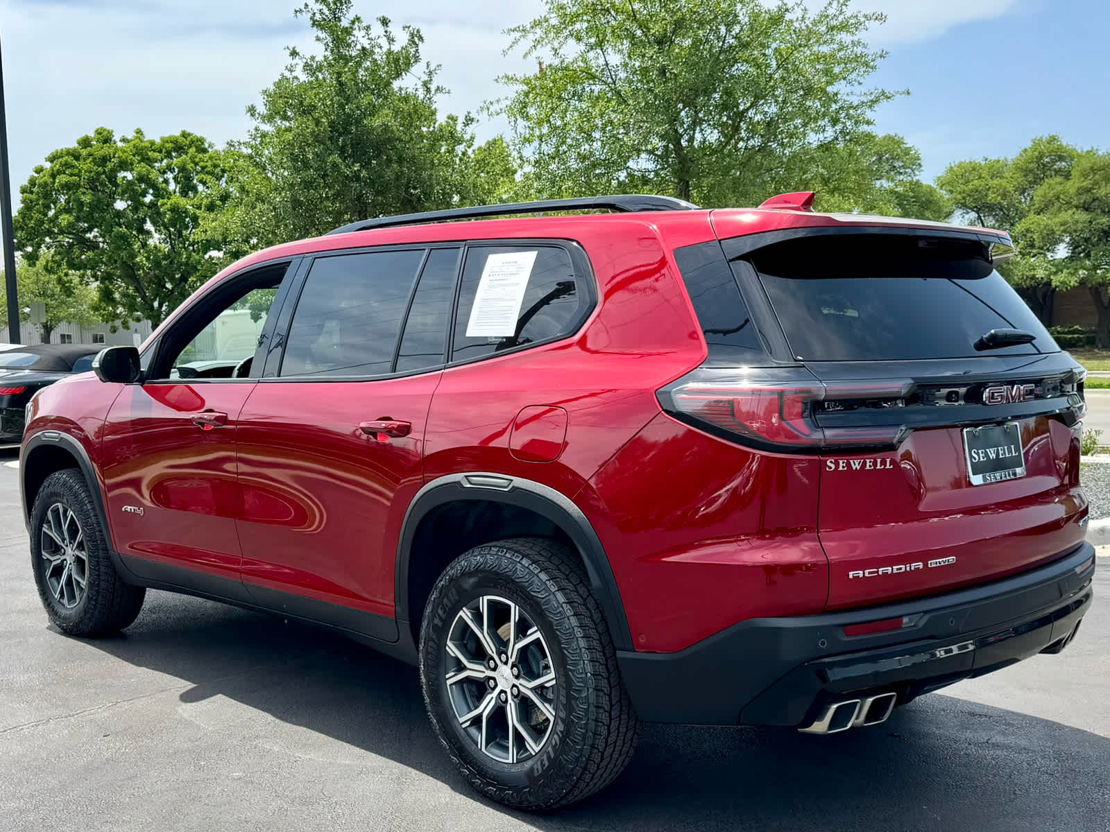 Certified Used 2024 Volcanic Red Tintcoat GMC AWD AT4 image 5