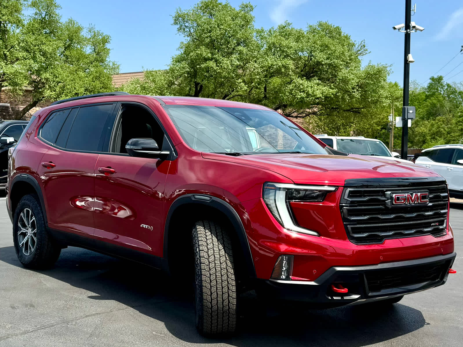 Certified Used 2024 Volcanic Red Tintcoat GMC AWD AT4 image 4