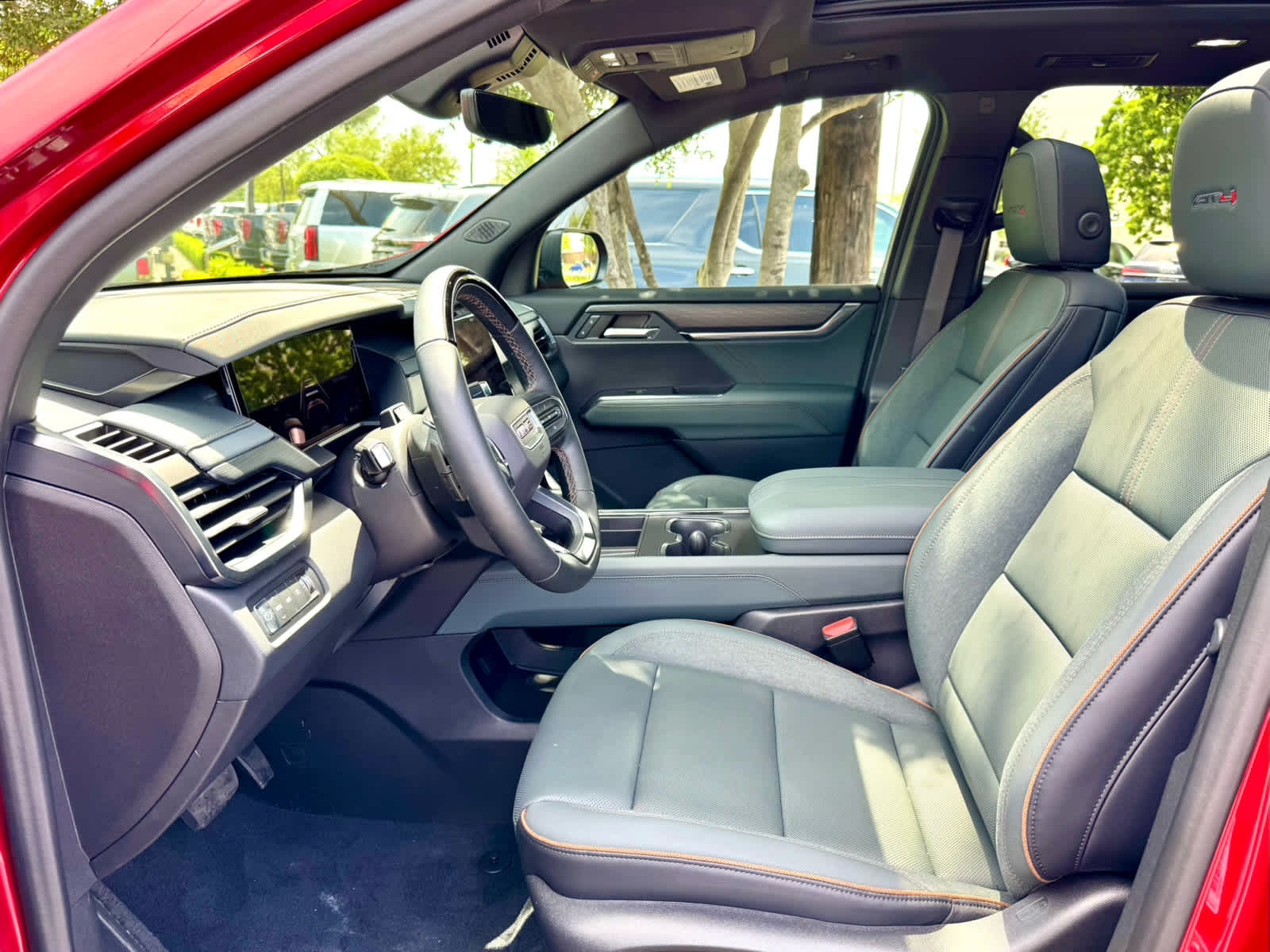 Certified Used 2024 Volcanic Red Tintcoat GMC AWD AT4 image 12