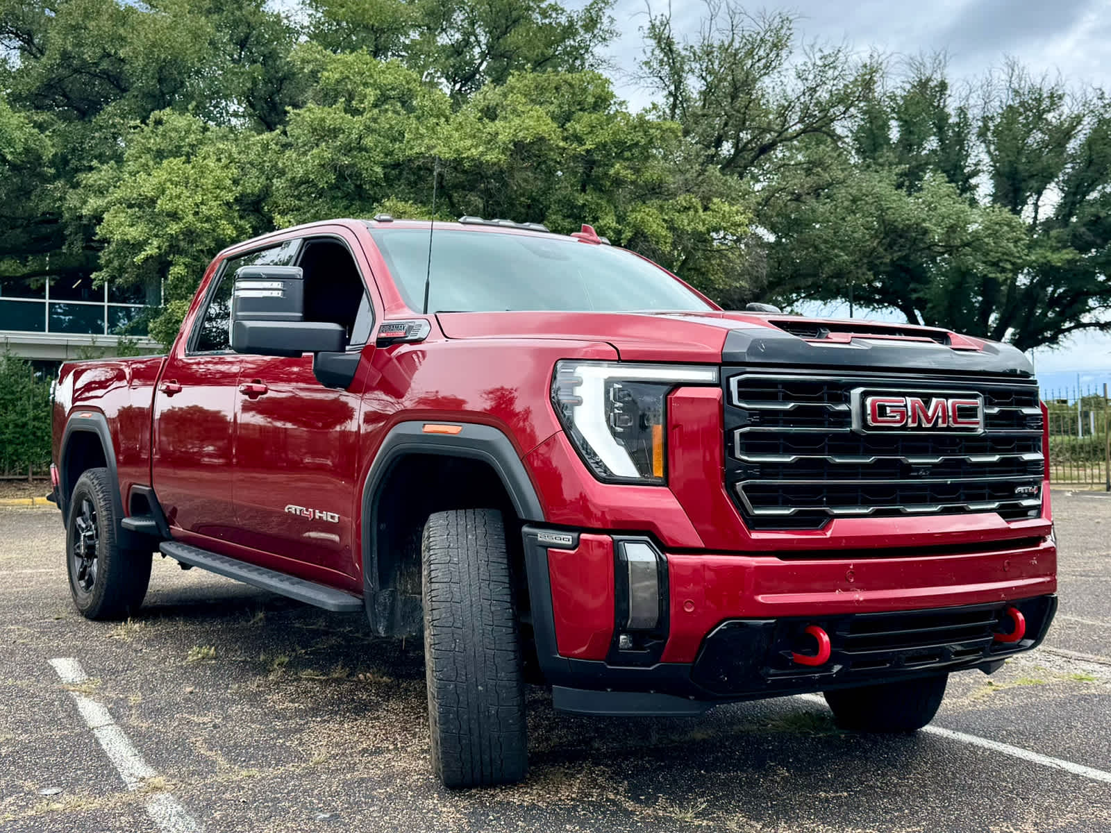 Used 2024 Volcanic Red Tintcoat GMC AT4 image 9