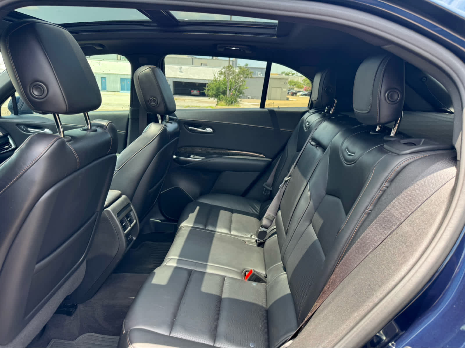 Used 2020 Twilight Blue Metallic Cadillac FWD Sport image 13