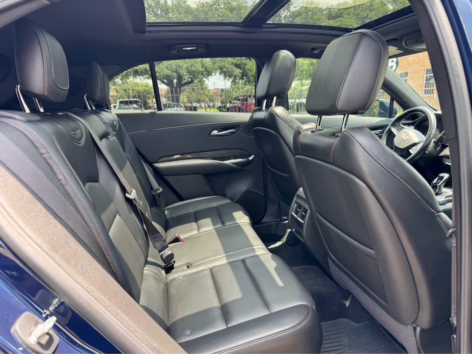Used 2020 Twilight Blue Metallic Cadillac FWD Sport image 12