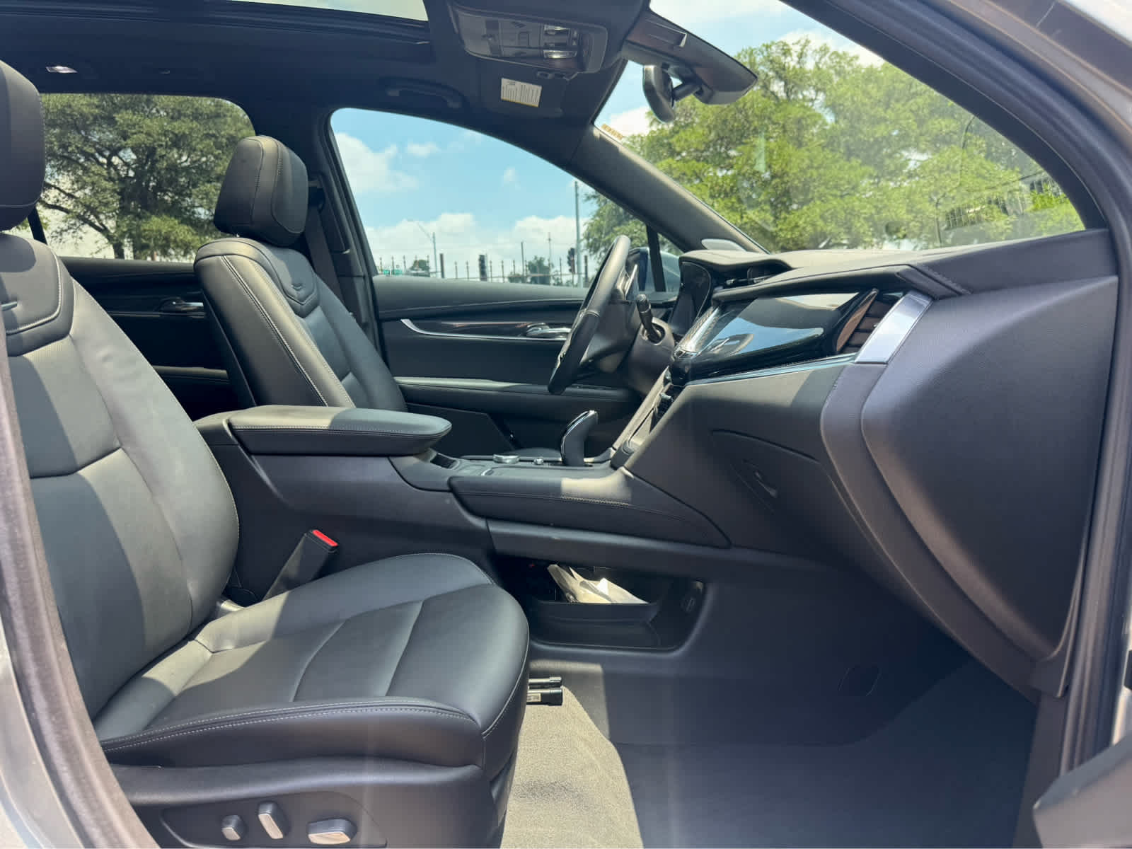 Used 2023 Argent Silver Metallic Cadillac AWD Sport image 11
