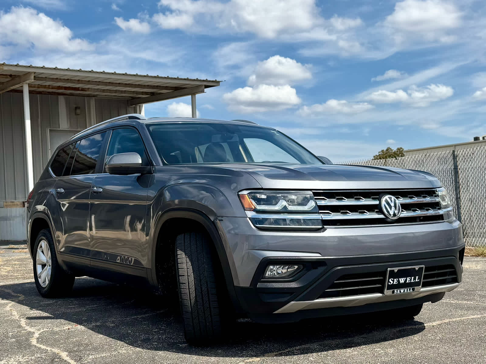 Used 2019 GRAY Volkswagen 3.6L V6 SE image 8