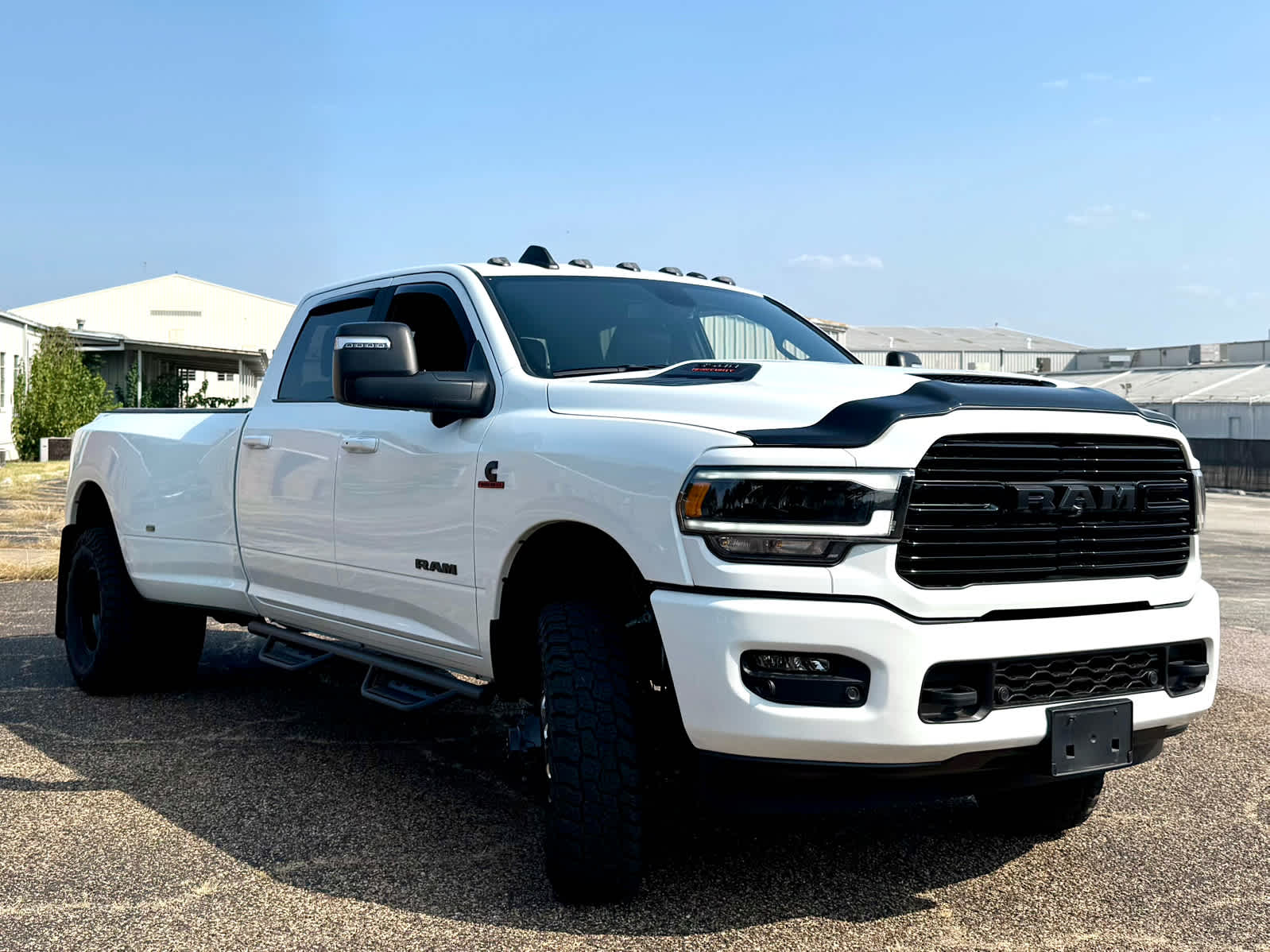 Used 2023 Bright White Clearcoat Ram Laramie image 8