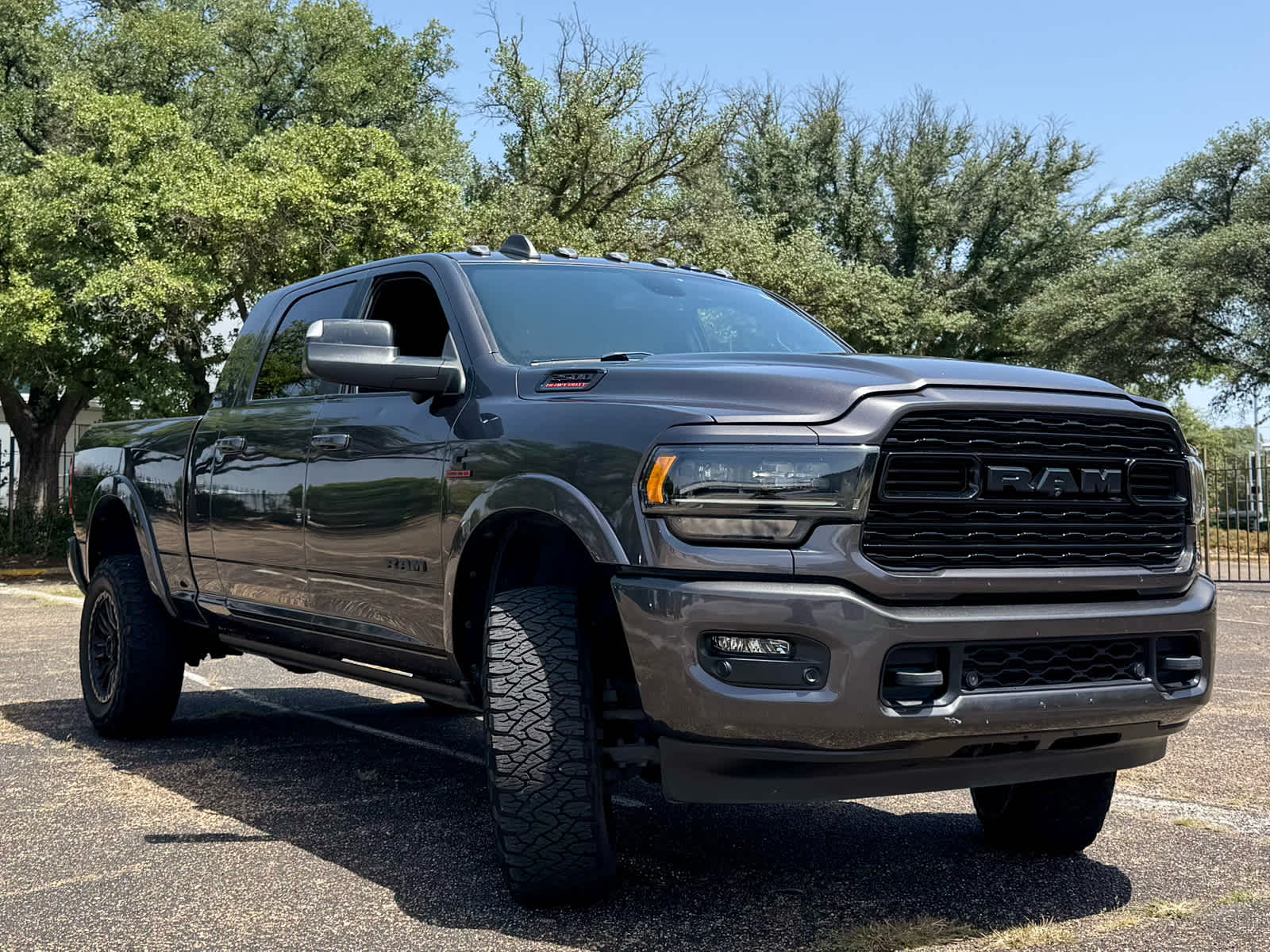 Used 2022 Granite Crystal Metallic Clearcoat Ram Limited image 8