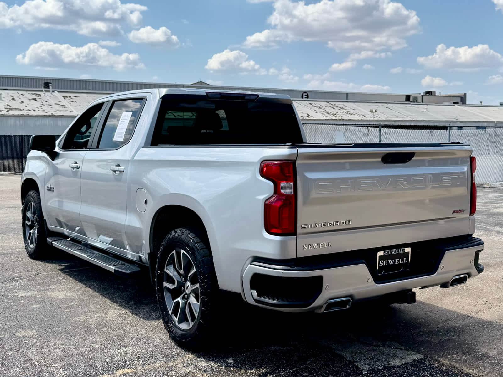 Used 2021 SILVER ICE METALLIC Chevrolet RST image 2