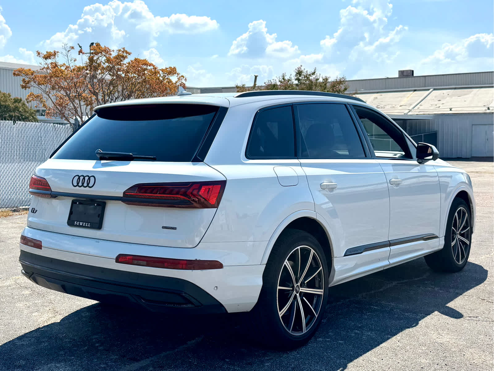 Used 2022 WHITE Audi Premium Plus image 7