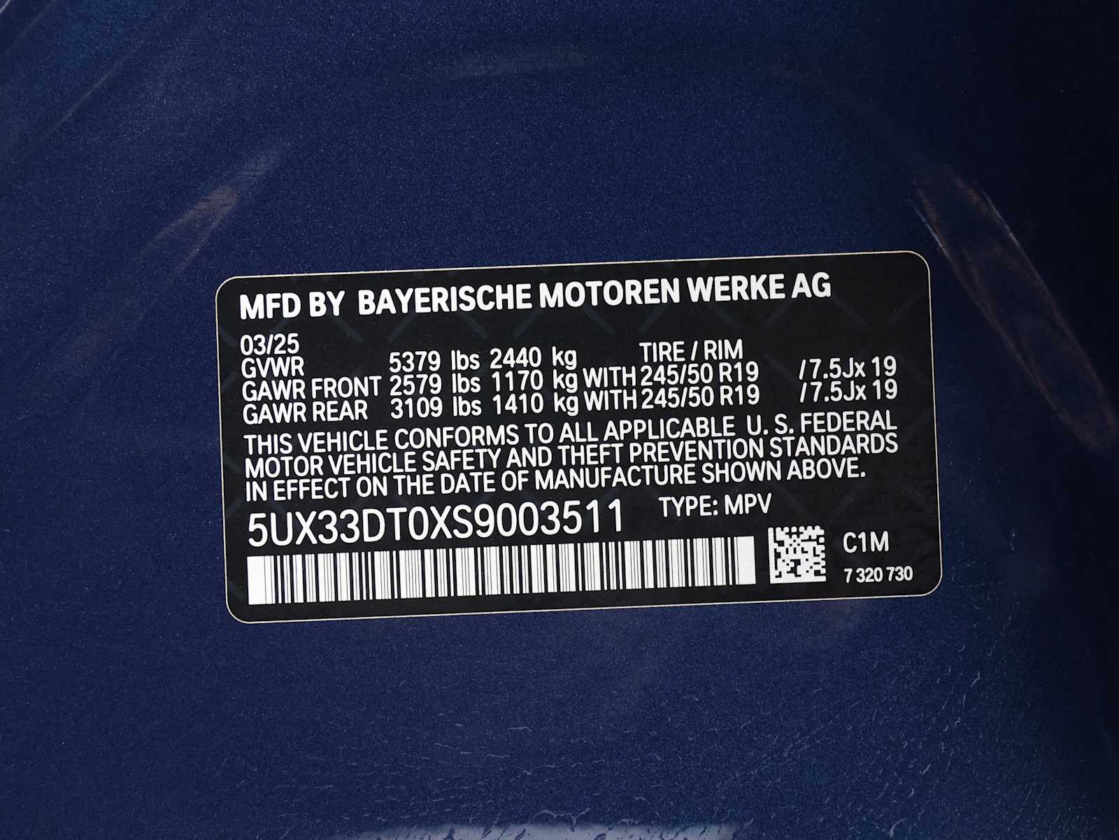 Certified Used 2025 Phytonic Blue Metallic BMW xDrive30i image 26