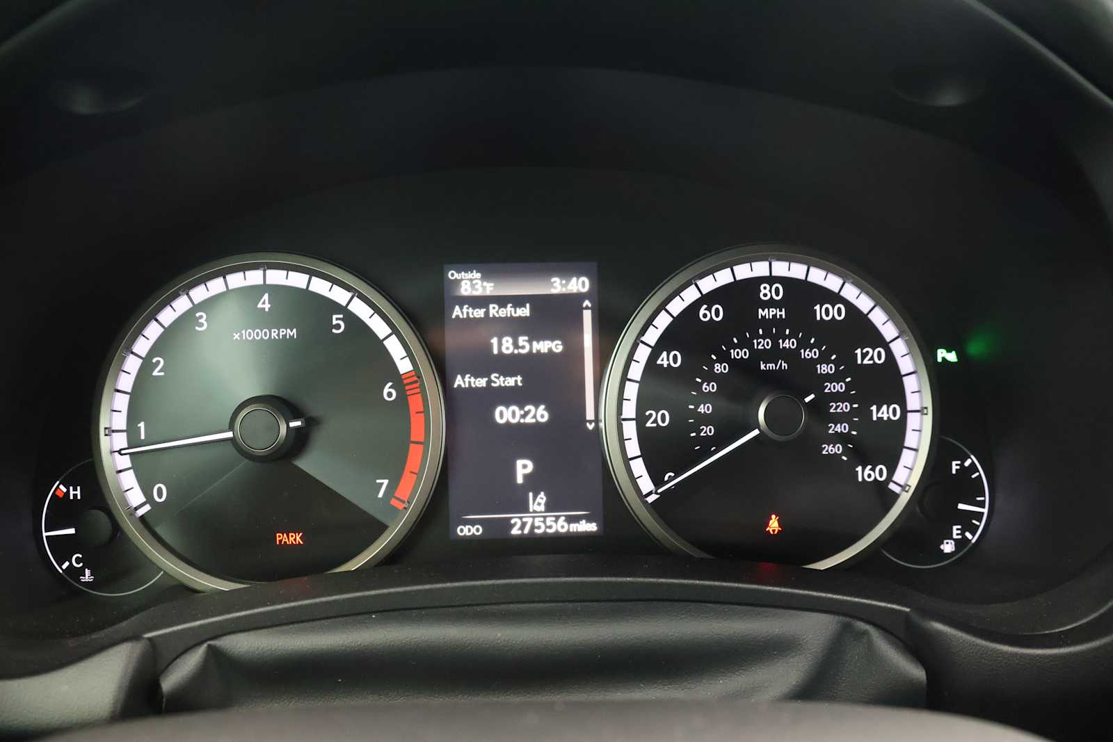 Used 2020 Atomic Silver Lexus F SPORT image 12