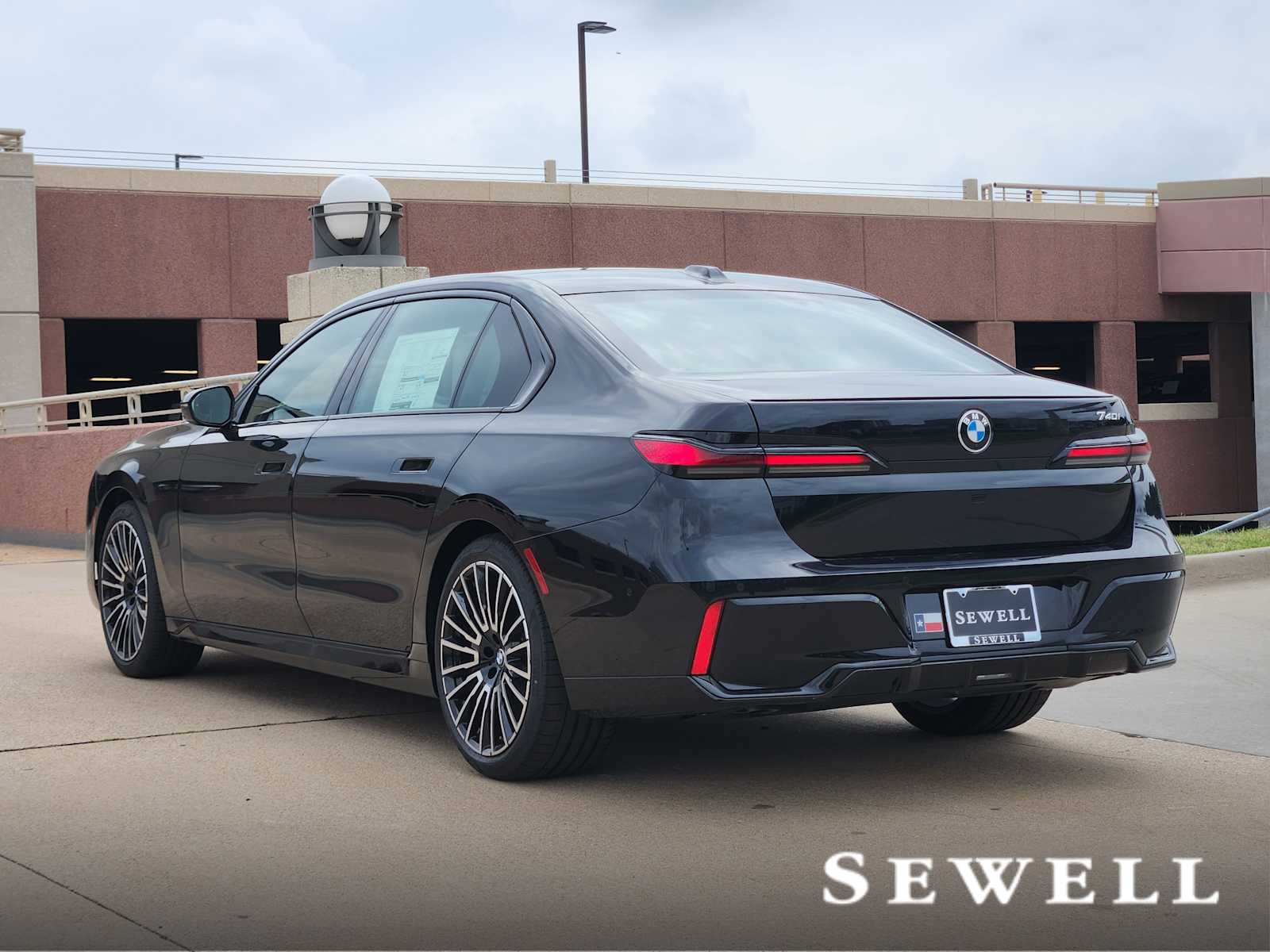 New 2026 Black Sapphire Metallic BMW 740i image 3