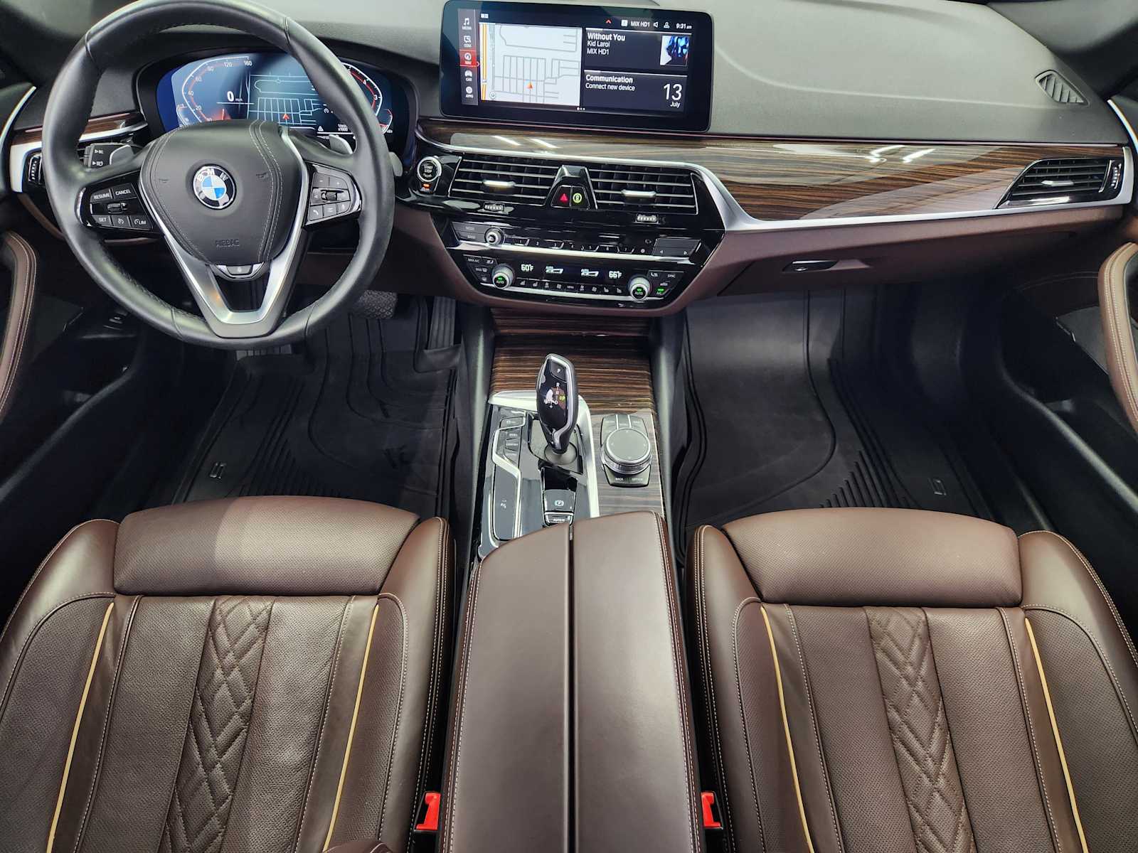 Used 2021 Phytonic Blue Metallic BMW 530i image 24