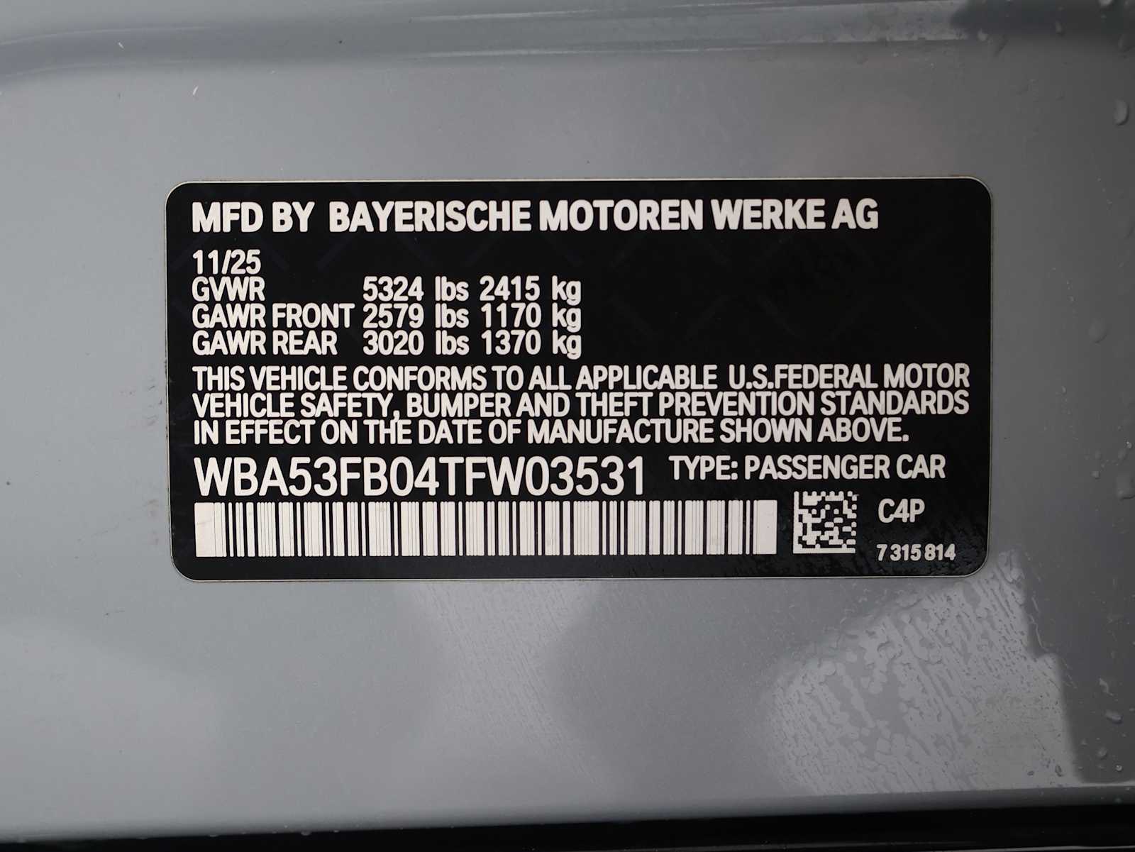 Used 2026 Brooklyn Grey Metallic BMW M440i image 3