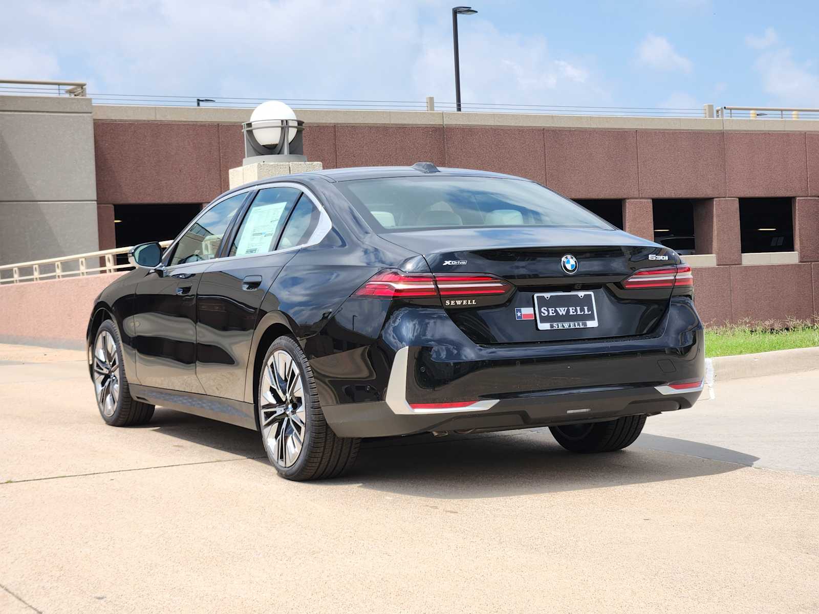 New 2026 Black Sapphire Metallic BMW 530i xDrive image 3