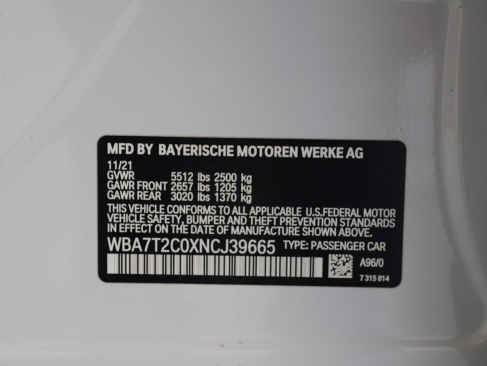 Certified Used 2022 Mineral White Metallic BMW 740i image 25