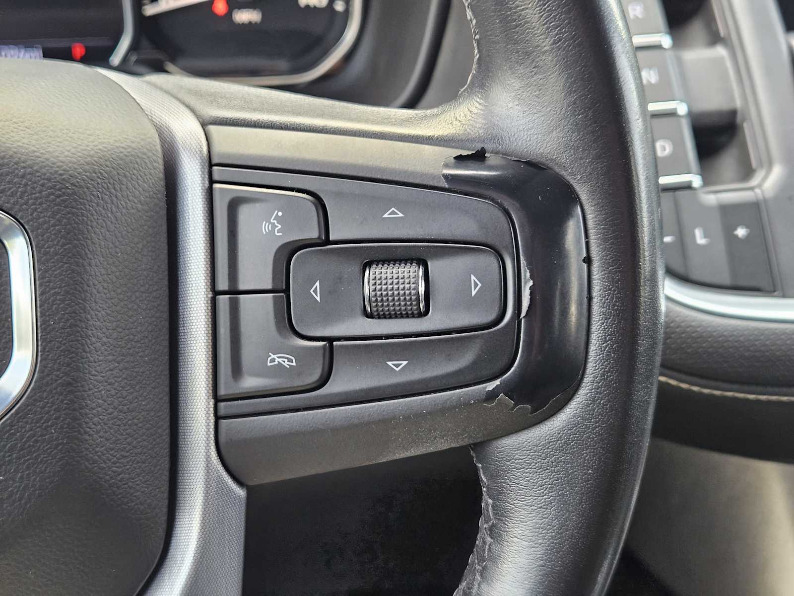 Used 2021 Satin Steel Metallic GMC SLT image 23