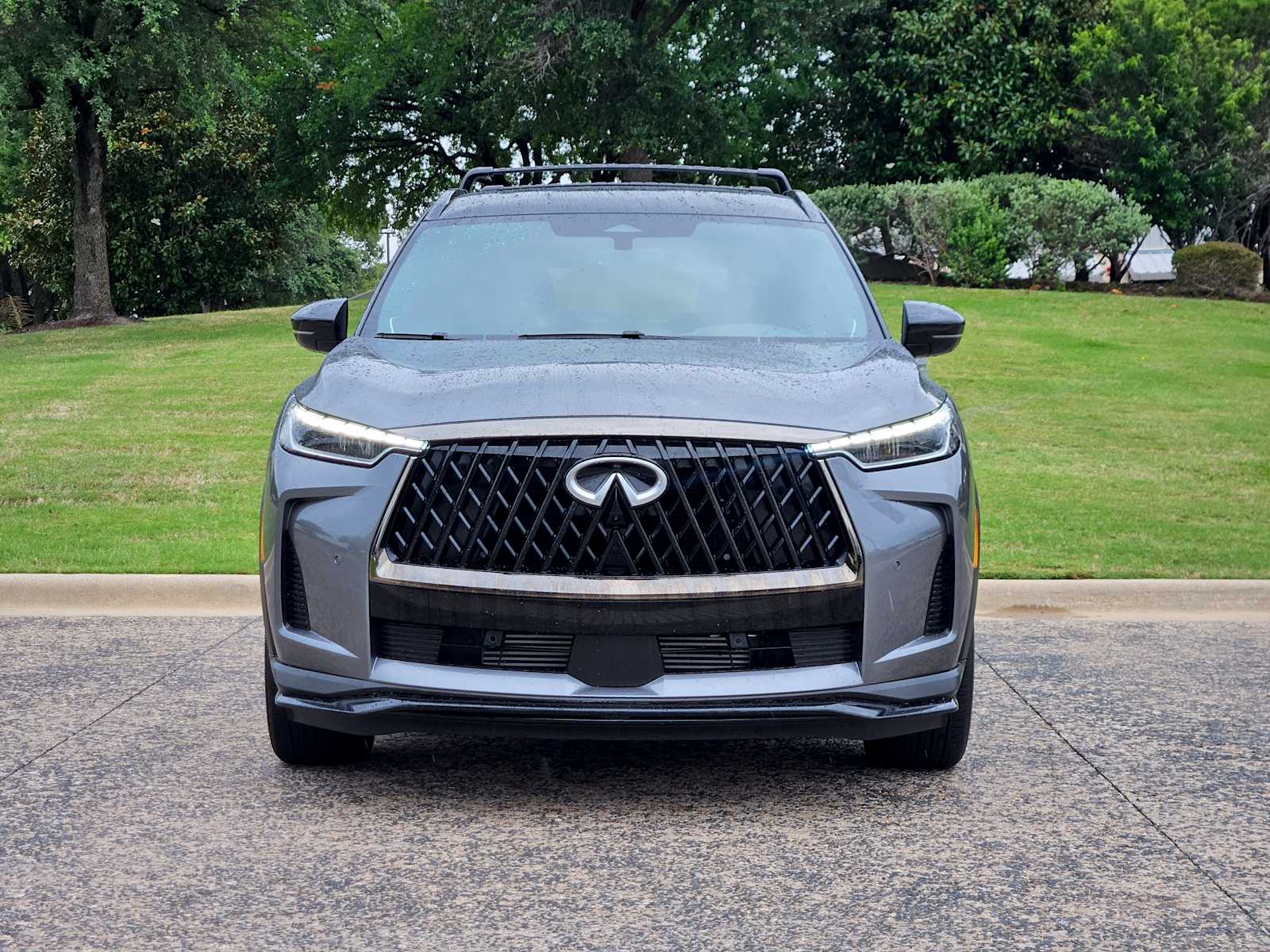 Certified Used 2026 Graphite Shadow/Black Obsidian INFINITI SPORT image 2