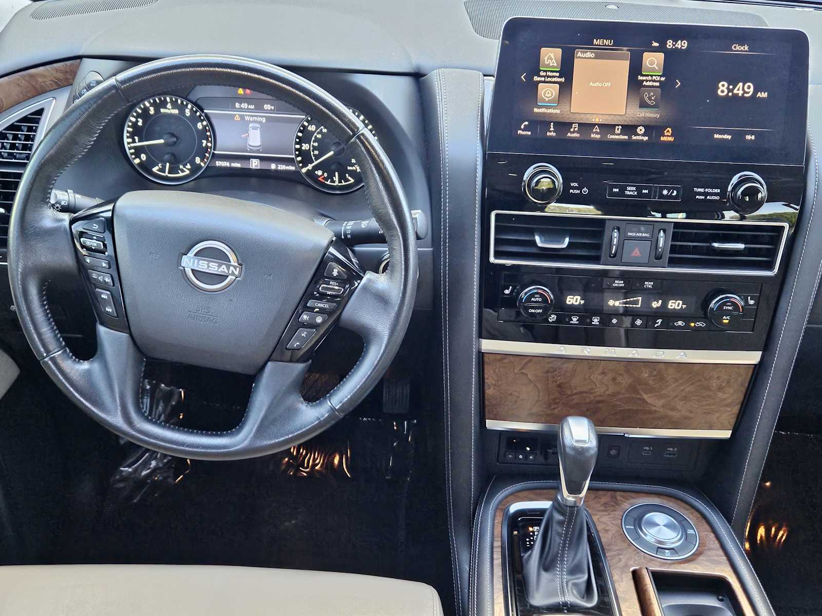 Used 2023 Aspen White Tricoat Nissan SL image 21
