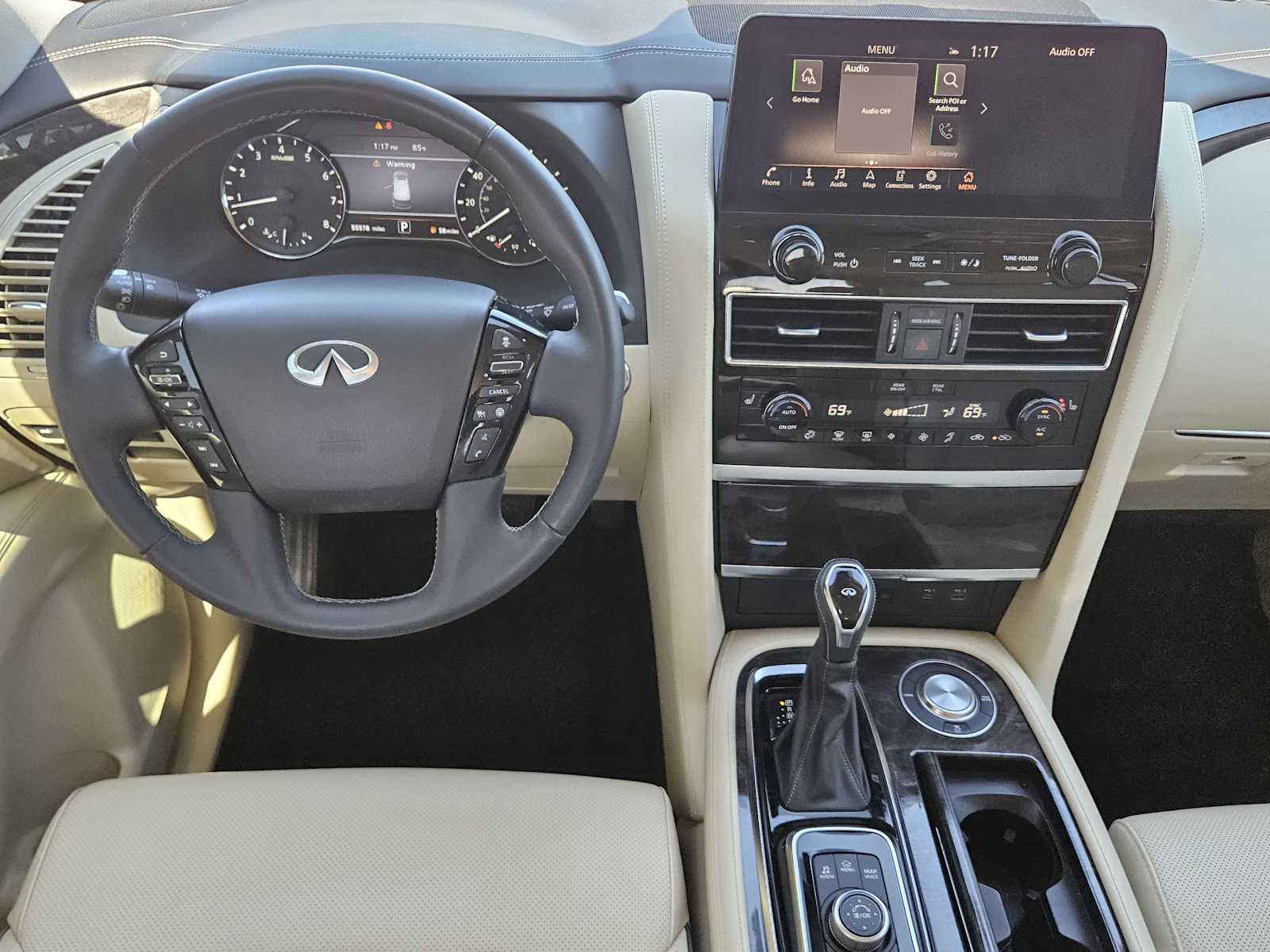 Certified Used 2022 Moonstone White INFINITI LUXE image 21