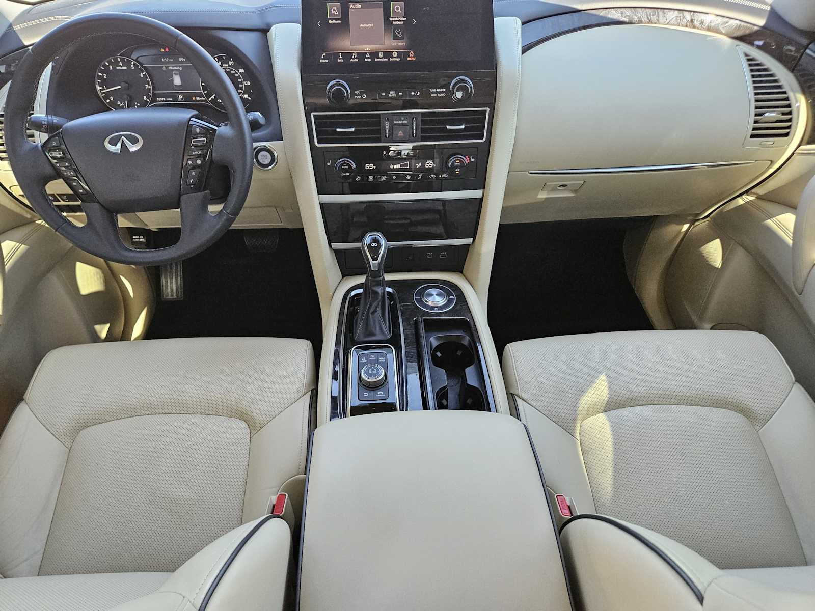Certified Used 2022 Moonstone White INFINITI LUXE image 20
