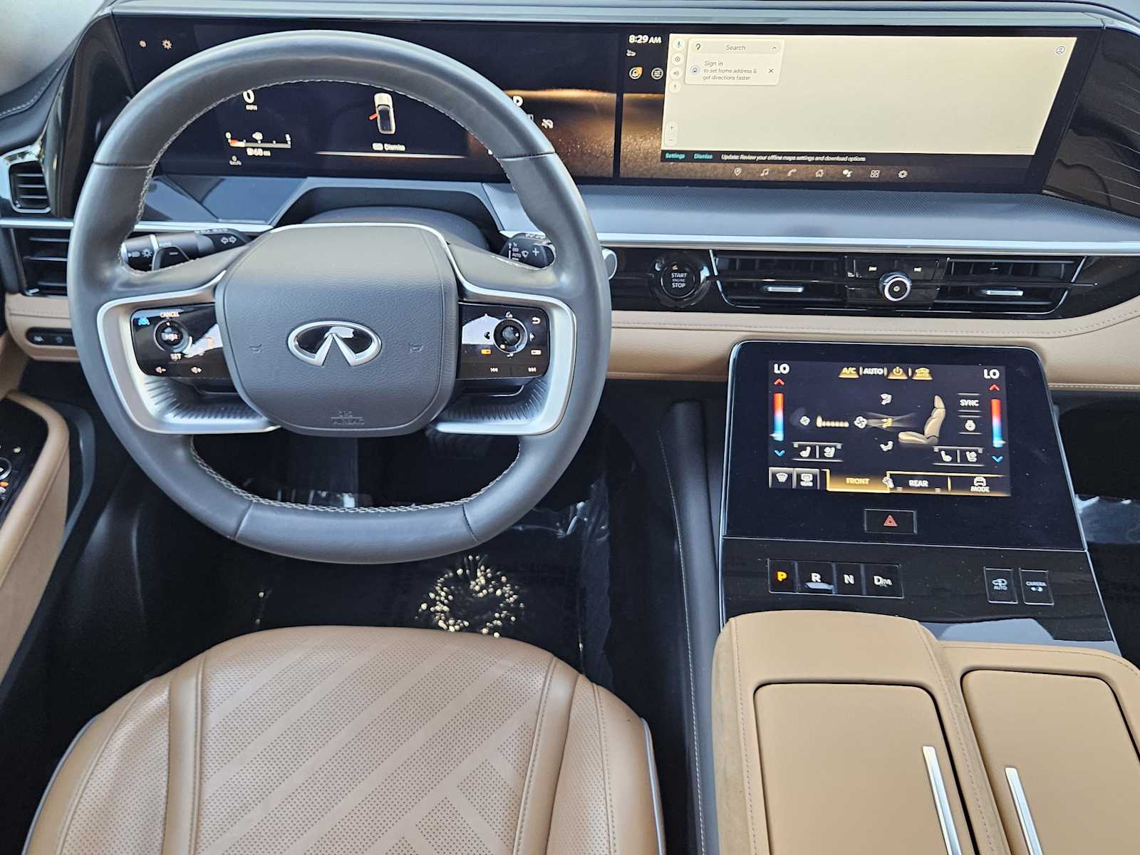 Certified Used 2025 Black Obsidian INFINITI LUXE image 23