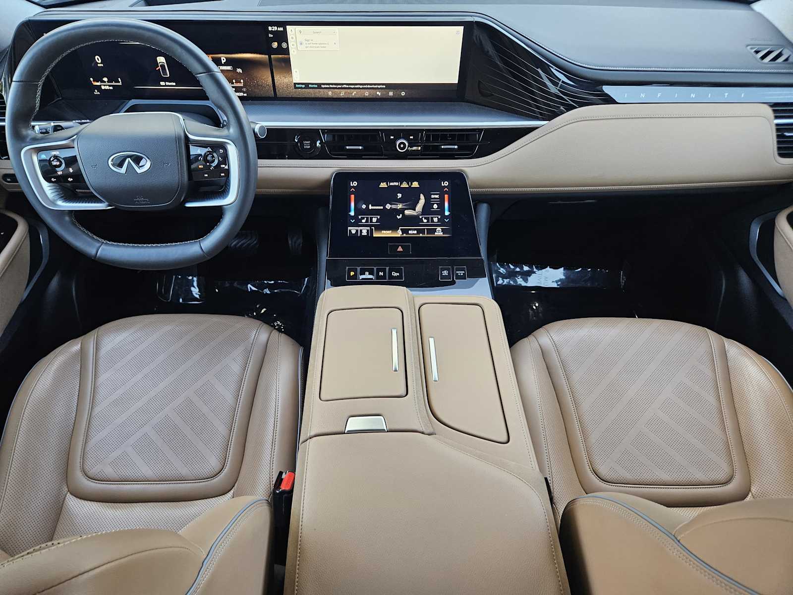 Certified Used 2025 Black Obsidian INFINITI LUXE image 22