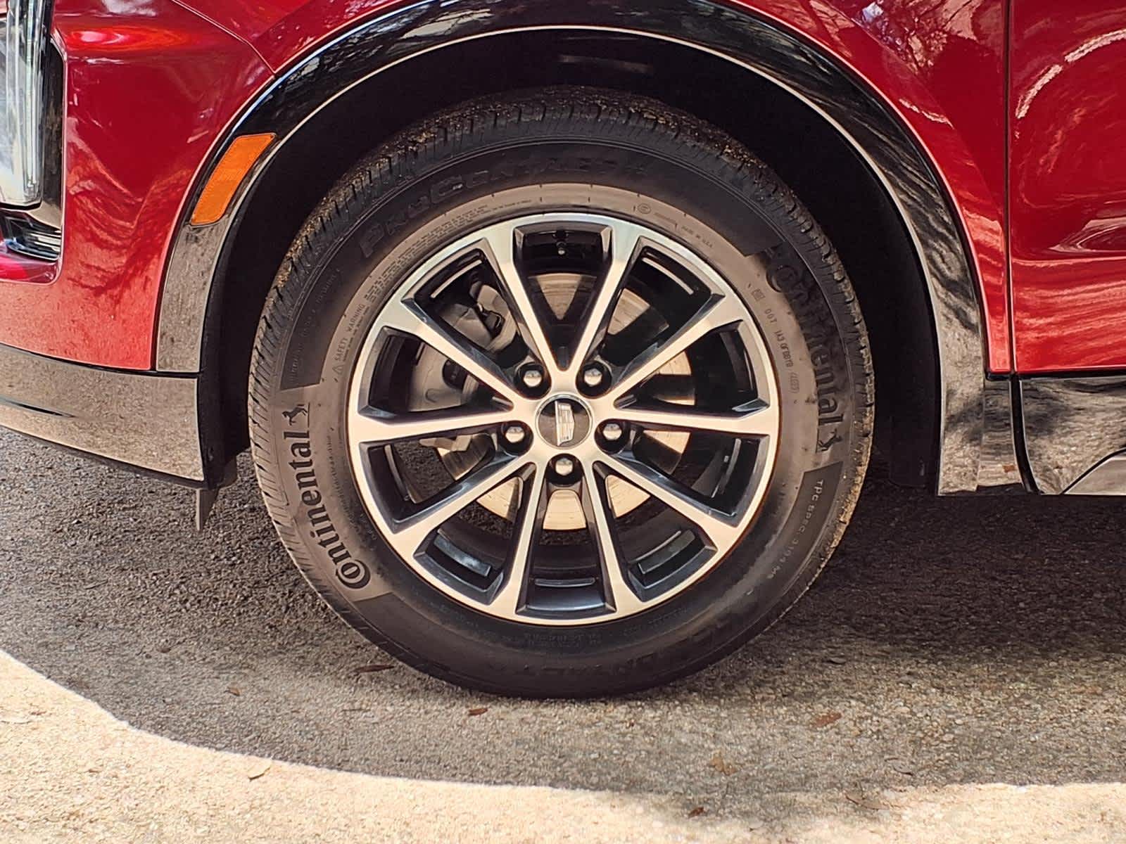 Certified Used 2024 Radiant Red Tintcoat Cadillac AWD Sport image 9