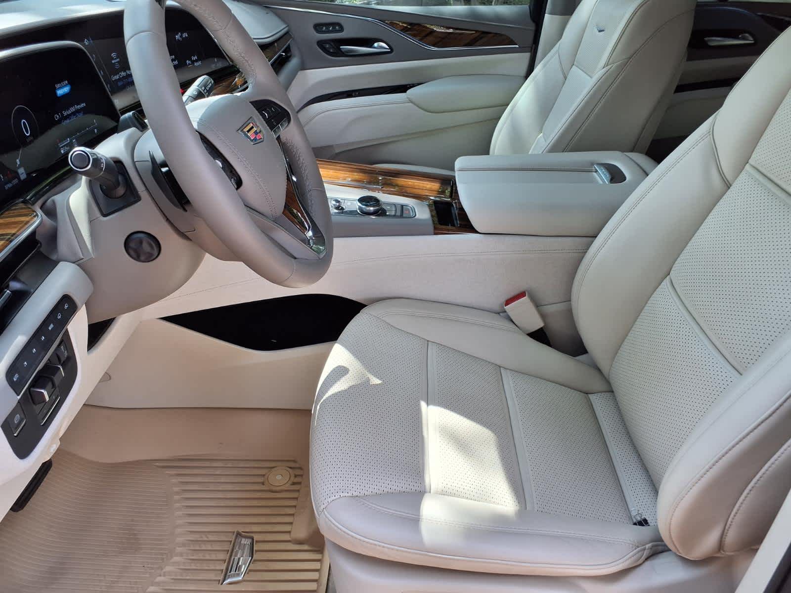 Certified Used 2023 Crystal White Tricoat Cadillac 4WD Premium Luxury Platinum image 9