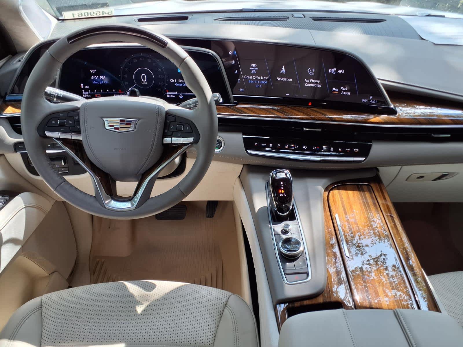 Certified Used 2023 Crystal White Tricoat Cadillac 4WD Premium Luxury Platinum image 27