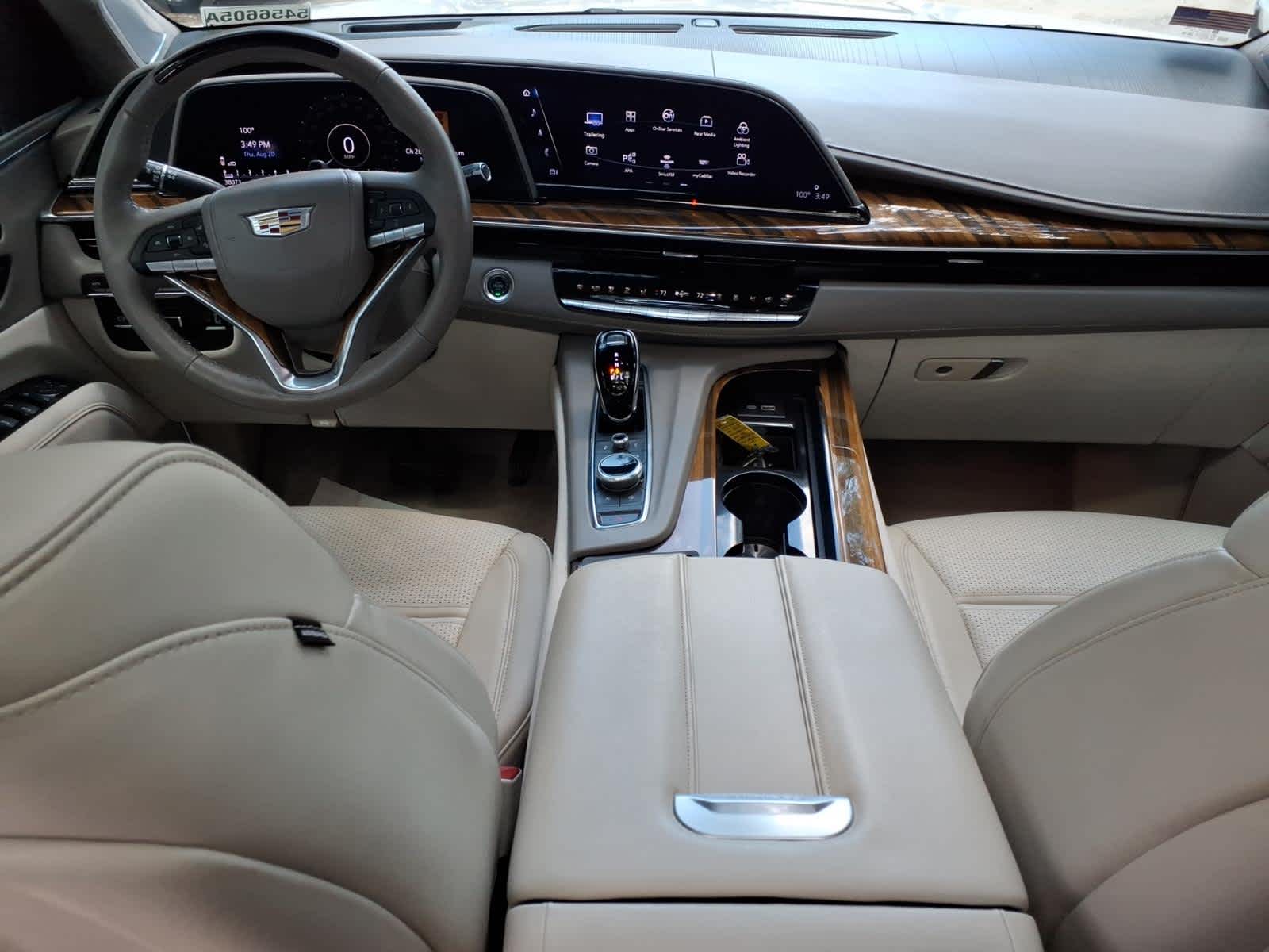 Used 2024 Crystal White Tricoat Cadillac Sport Platinum image 21