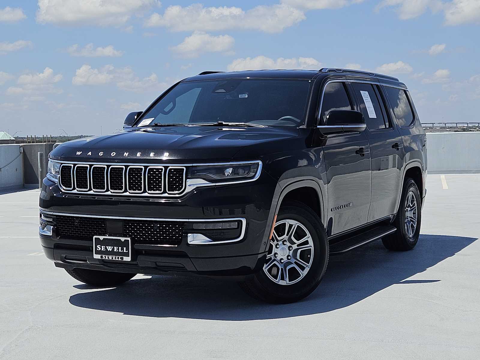Diamond Black Crystal Pearlcoat 2024 Jeep Wagoneer SUV / Crossover 4X2 8-Speed Automatic