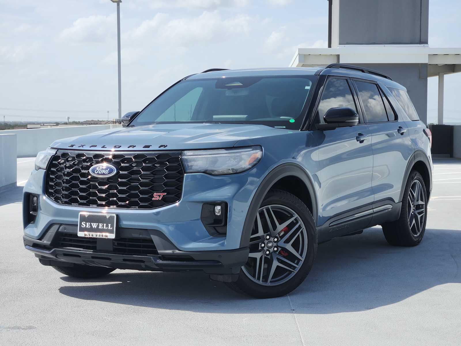 Vapor Blue 2025 Ford Explorer SUV / Crossover Rear-Wheel Drive Automatic