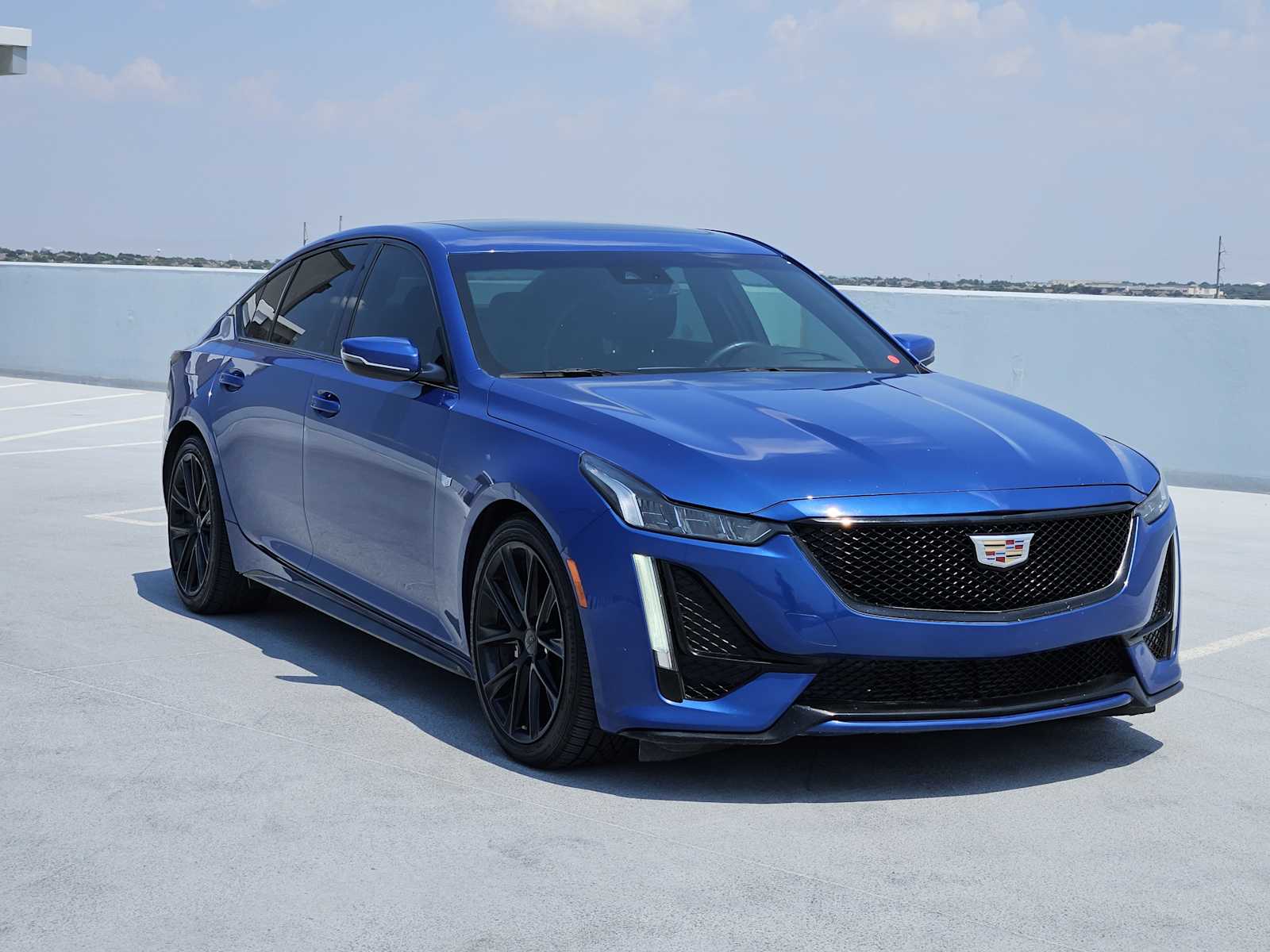 Used 2021 Wave Metallic Cadillac Sport image 3