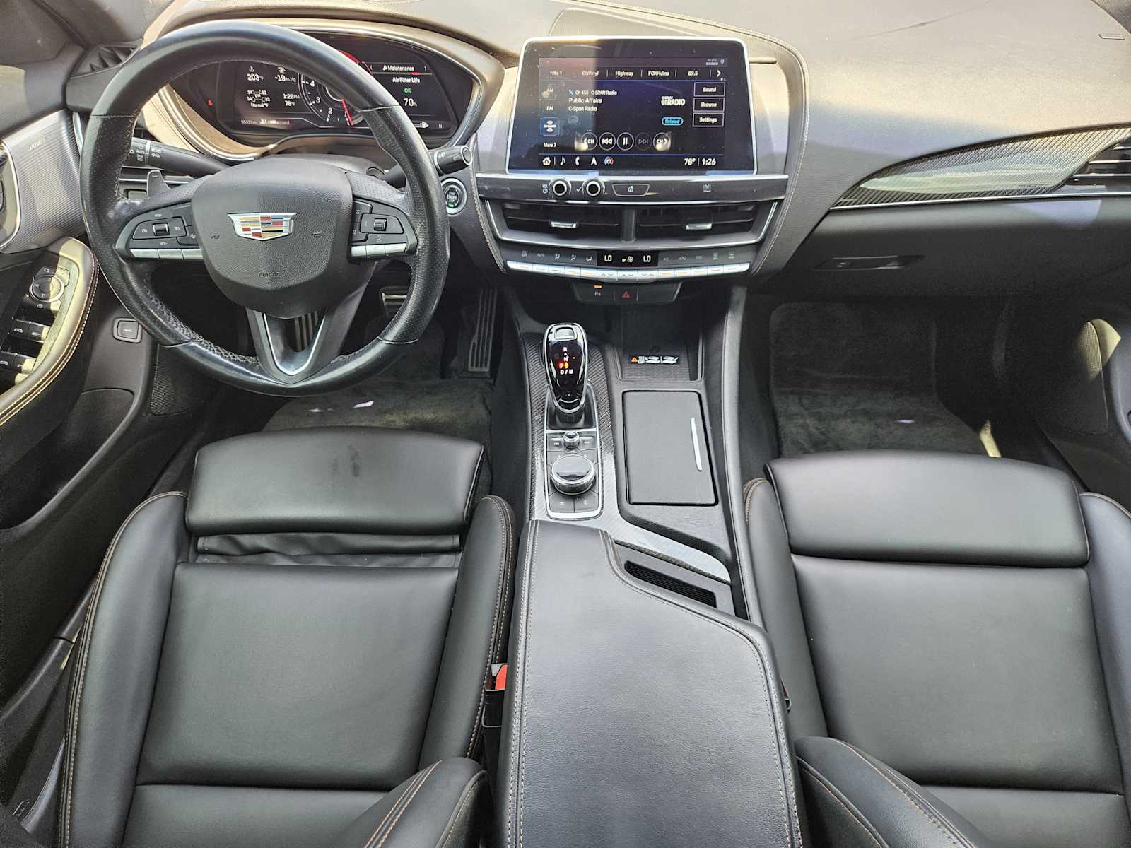 Used 2021 Wave Metallic Cadillac Sport image 25