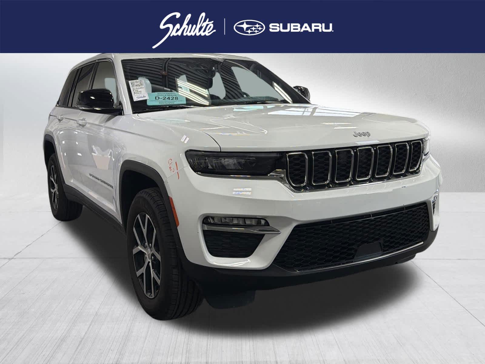 Bright White Clearcoat 2024 Jeep Grand Cherokee Limited 4WD SUV / Crossover Four-Wheel Drive 8-Speed Automatic