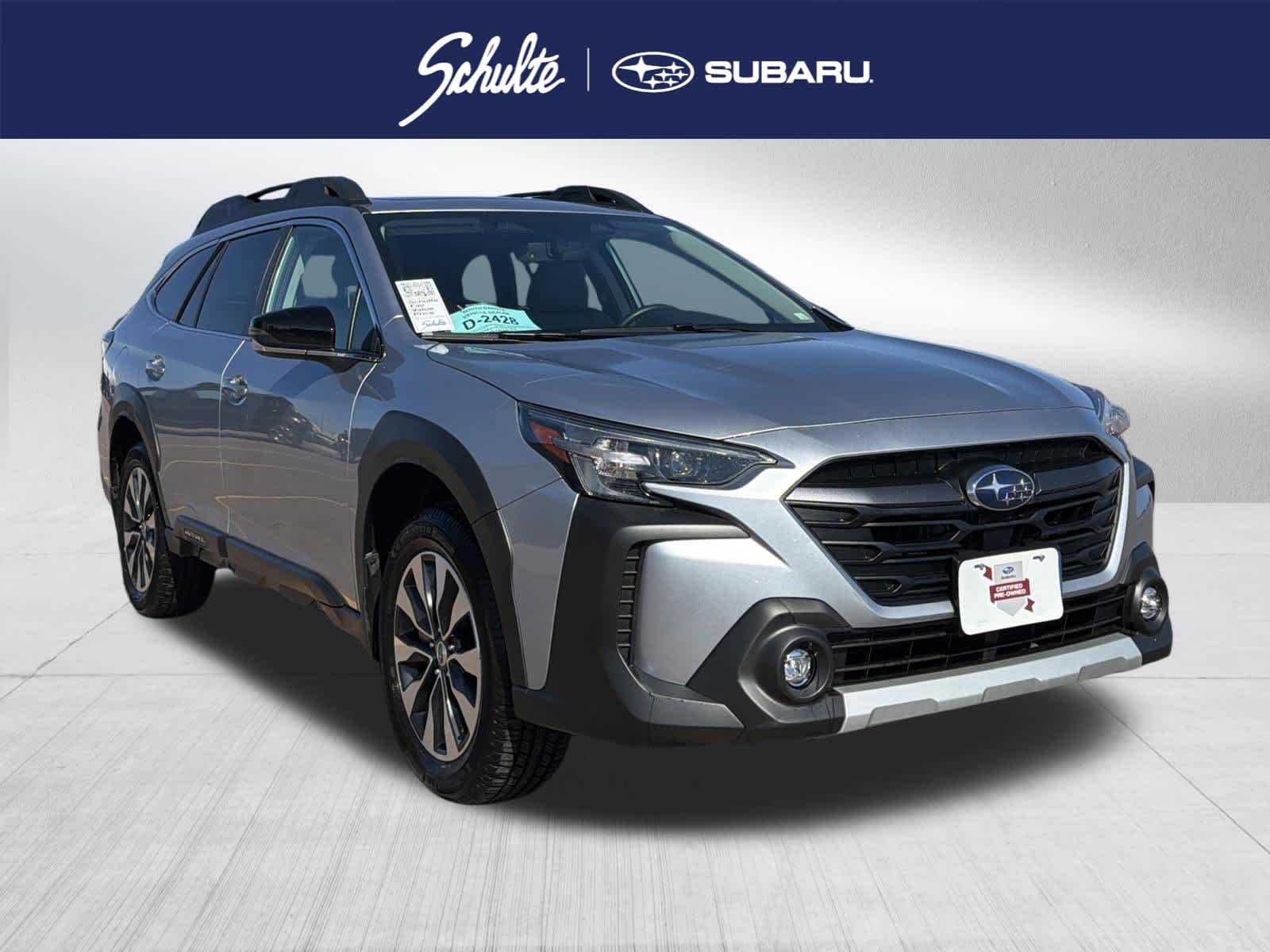 Silver 2025 Subaru Outback Limited AWD SUV / Crossover All-Wheel Drive Continuously Variable Transmission